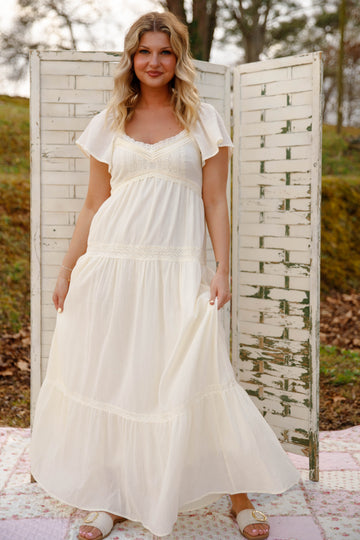 RESTOCK: The Importance Of Friendship Maxi Dress-Vanilla