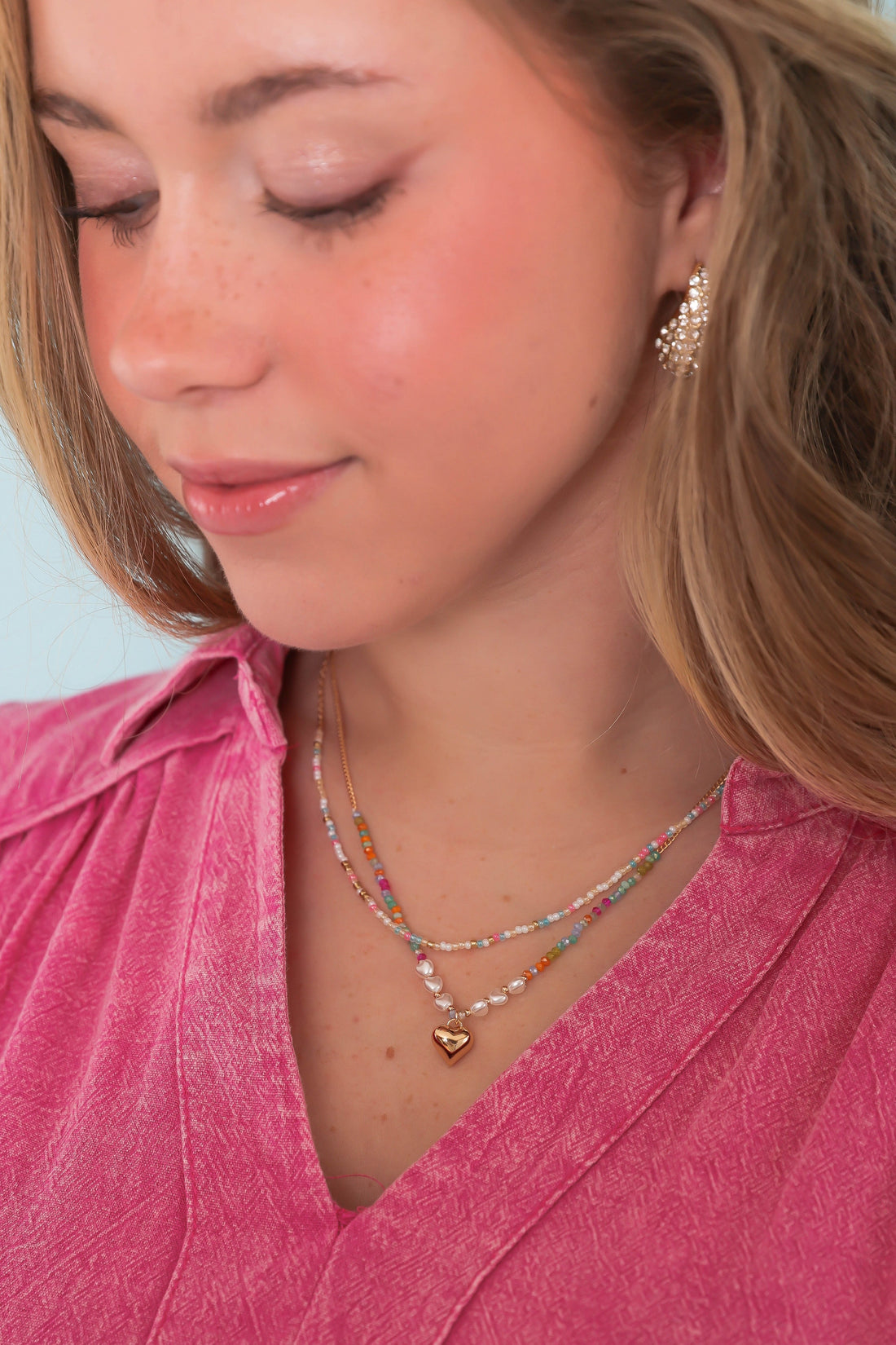 FINAL SALE: Love In Color Layered Necklace