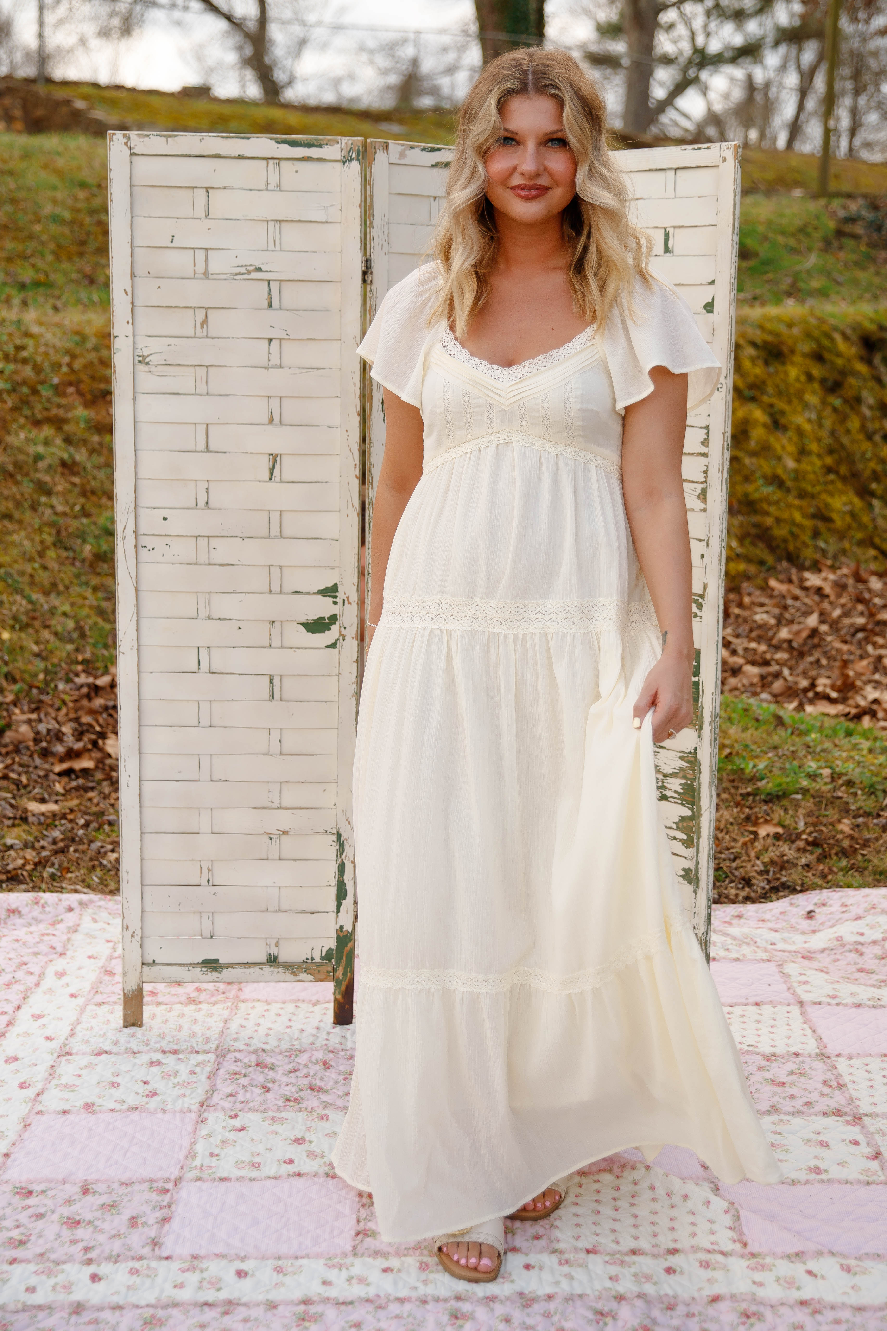 RESTOCK: The Importance Of Friendship Maxi Dress-Vanilla