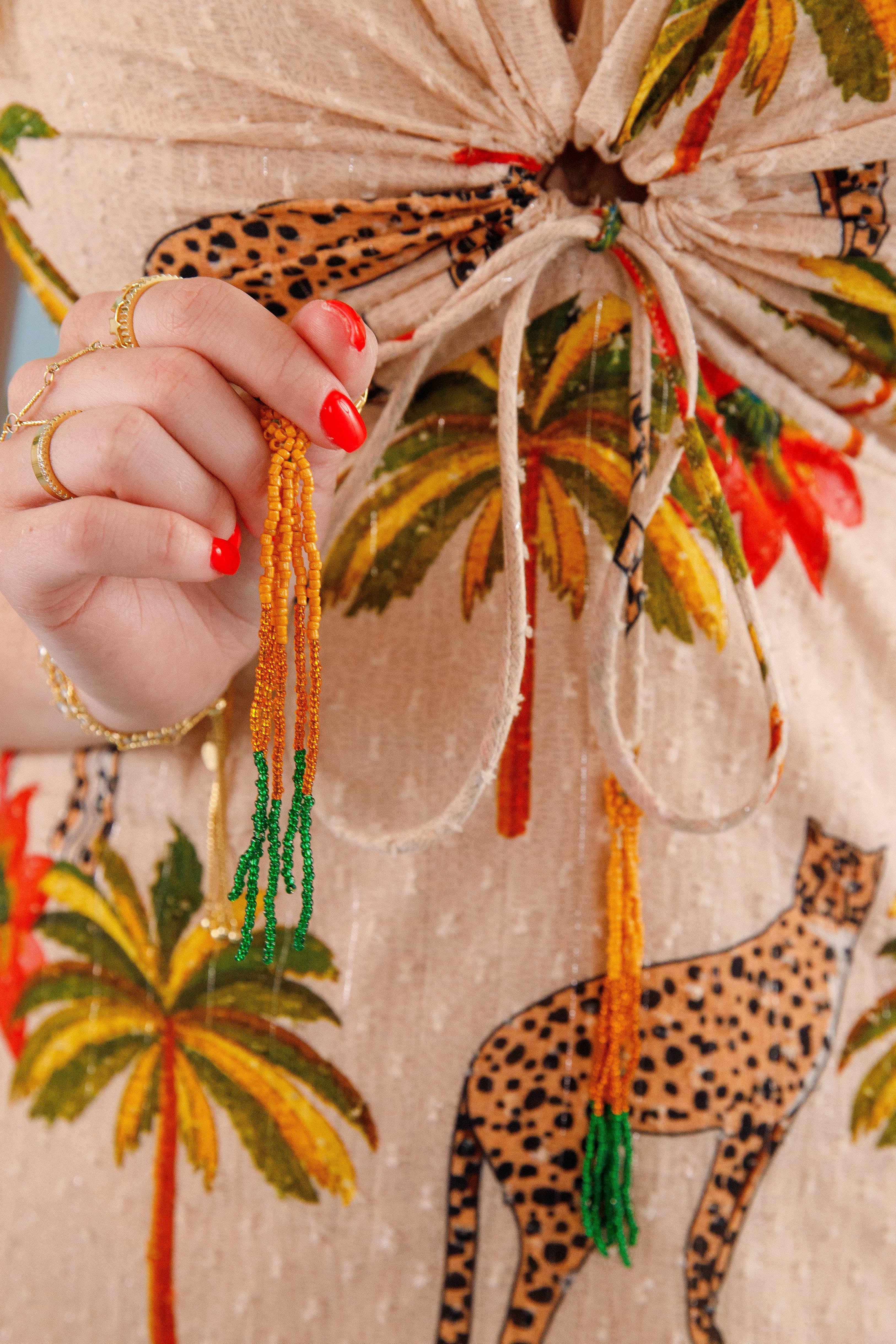My Summer Safari Midi Dress