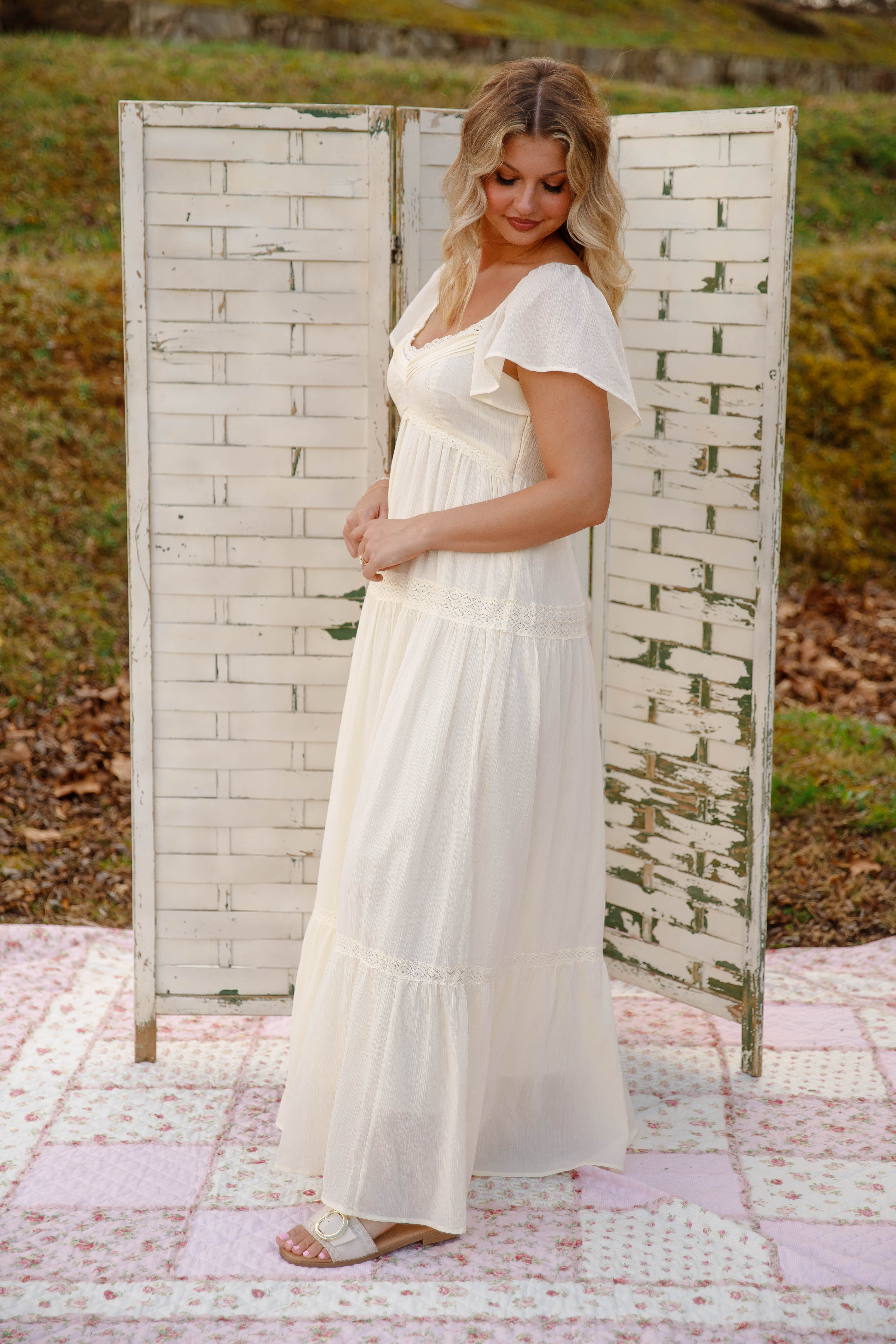 RESTOCK: The Importance Of Friendship Maxi Dress-Vanilla