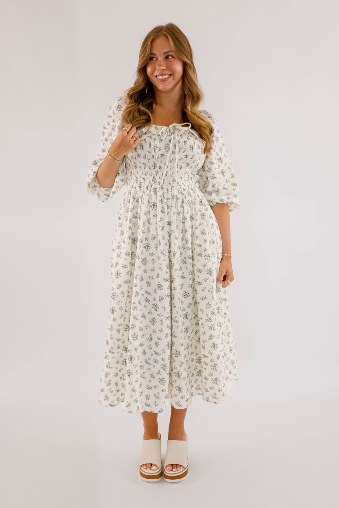 Insist On Knowing Midi Dress