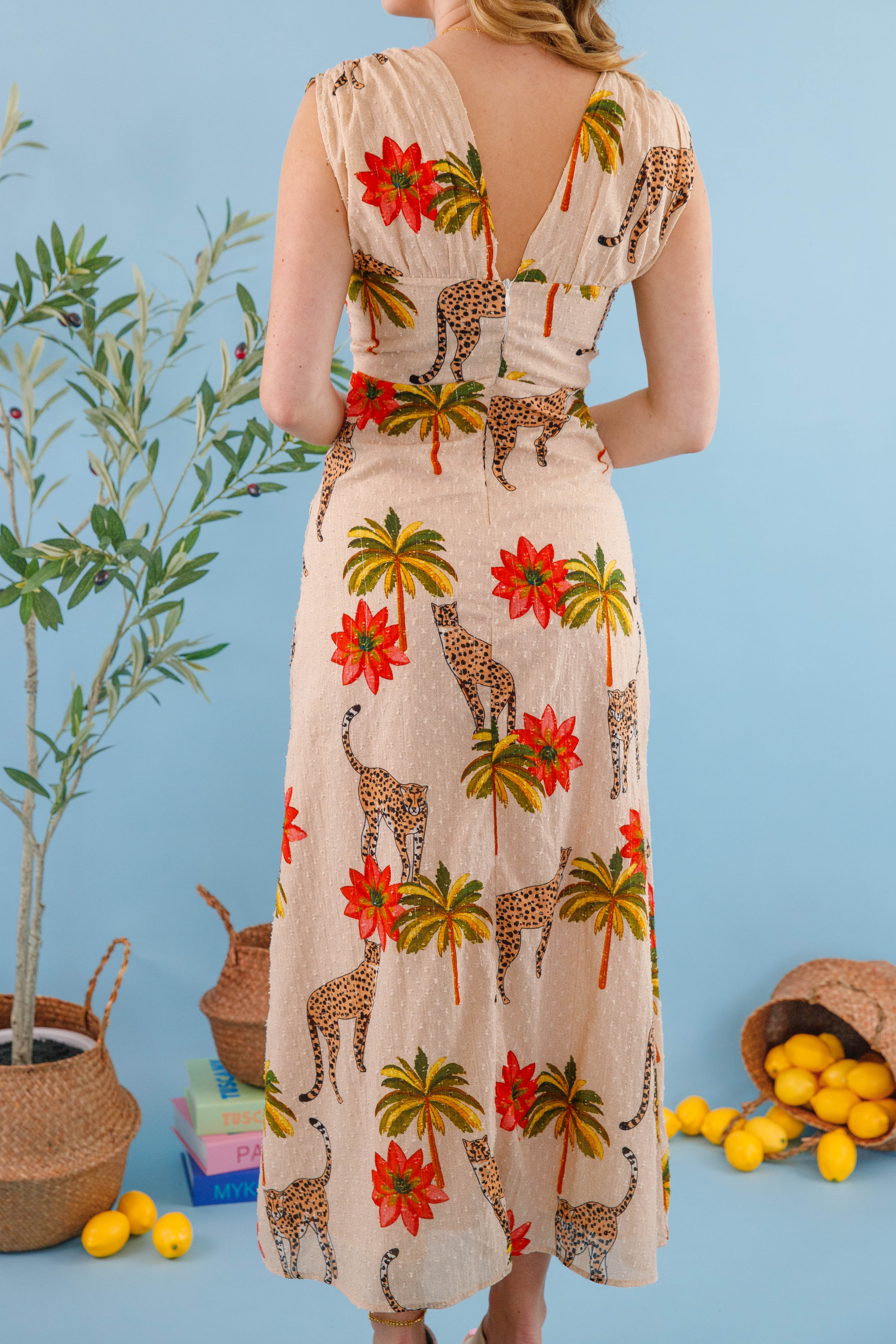 My Summer Safari Midi Dress