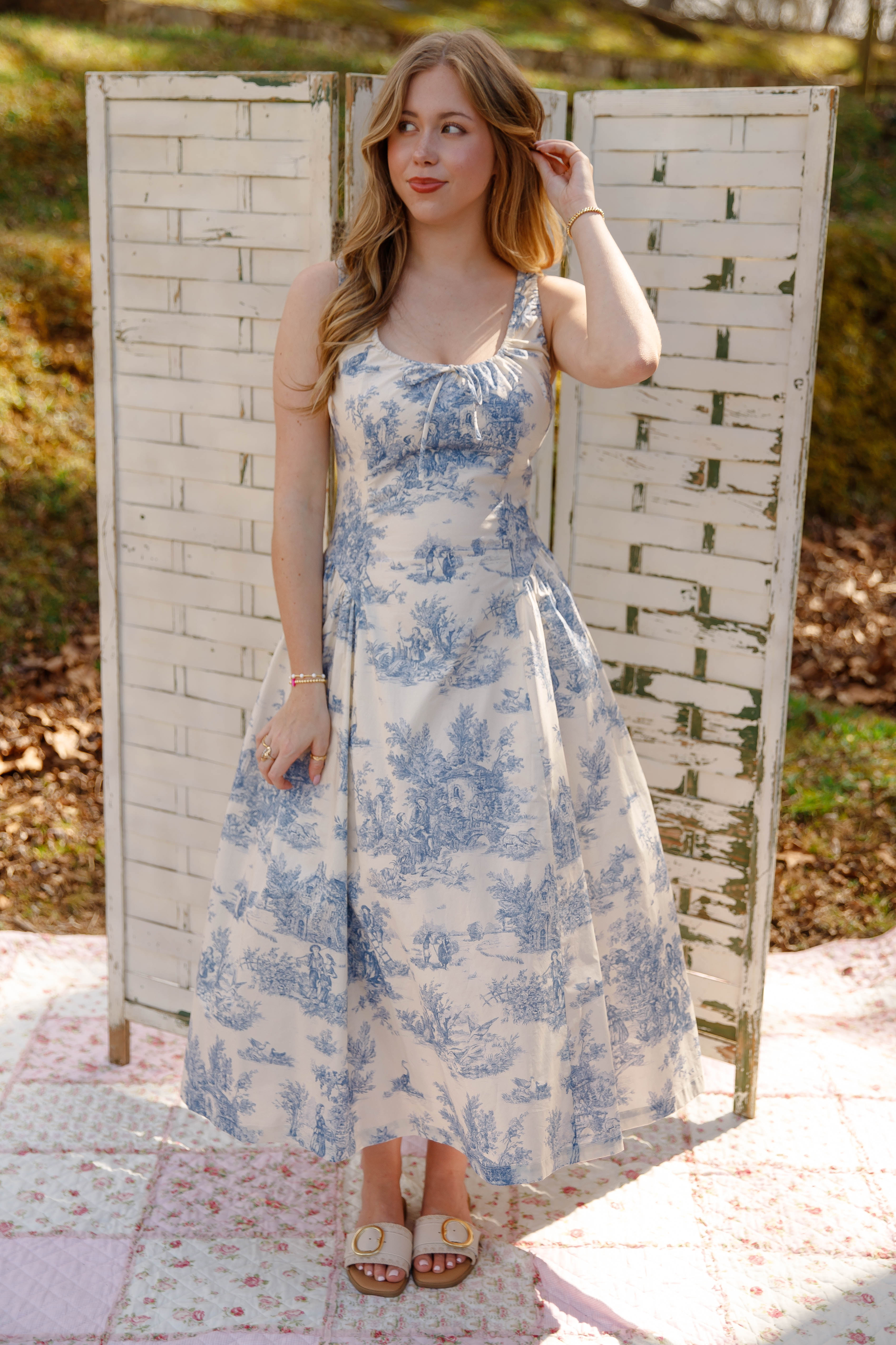 Looking Back Midi Dress