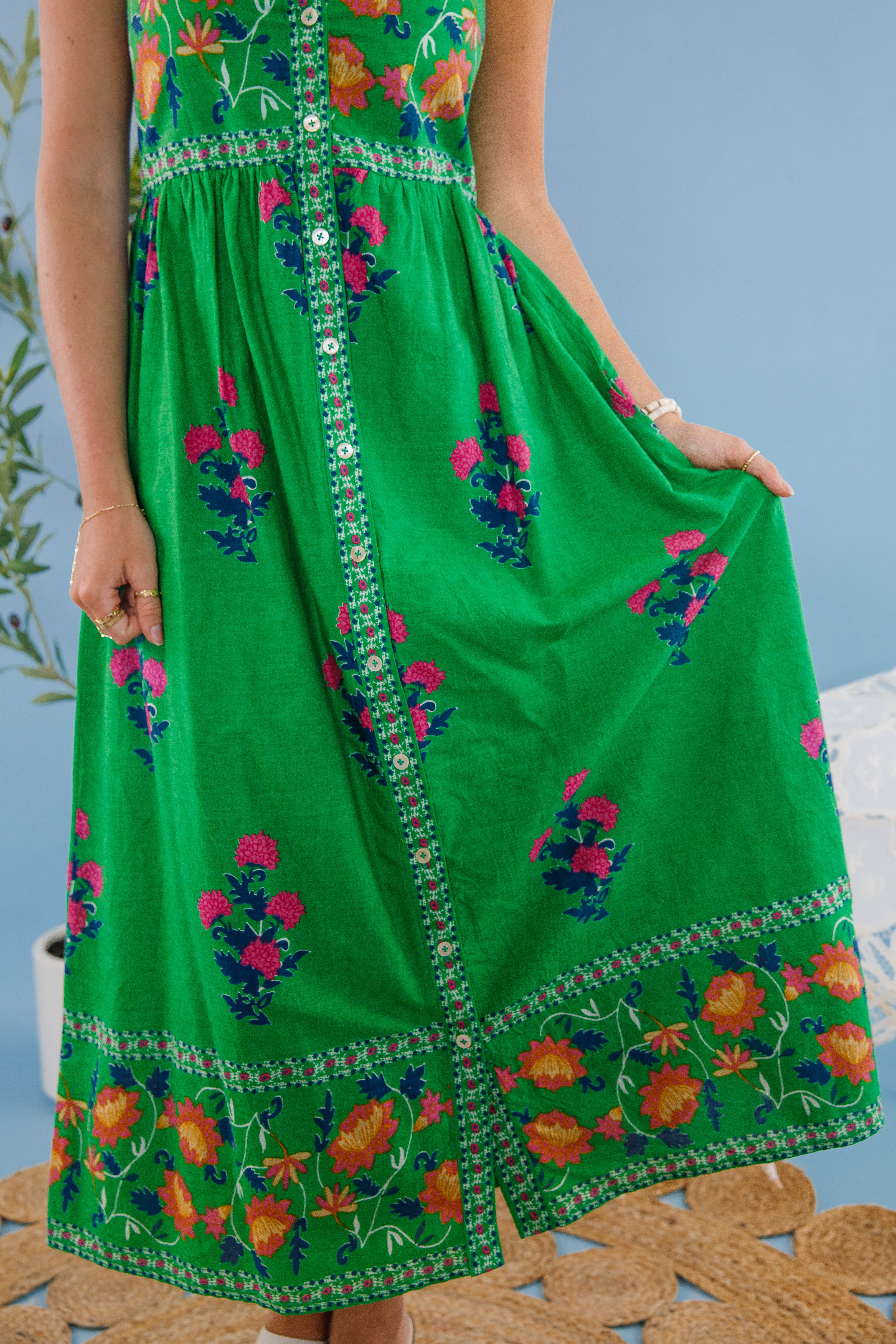 Life On the Lake Midi Dress