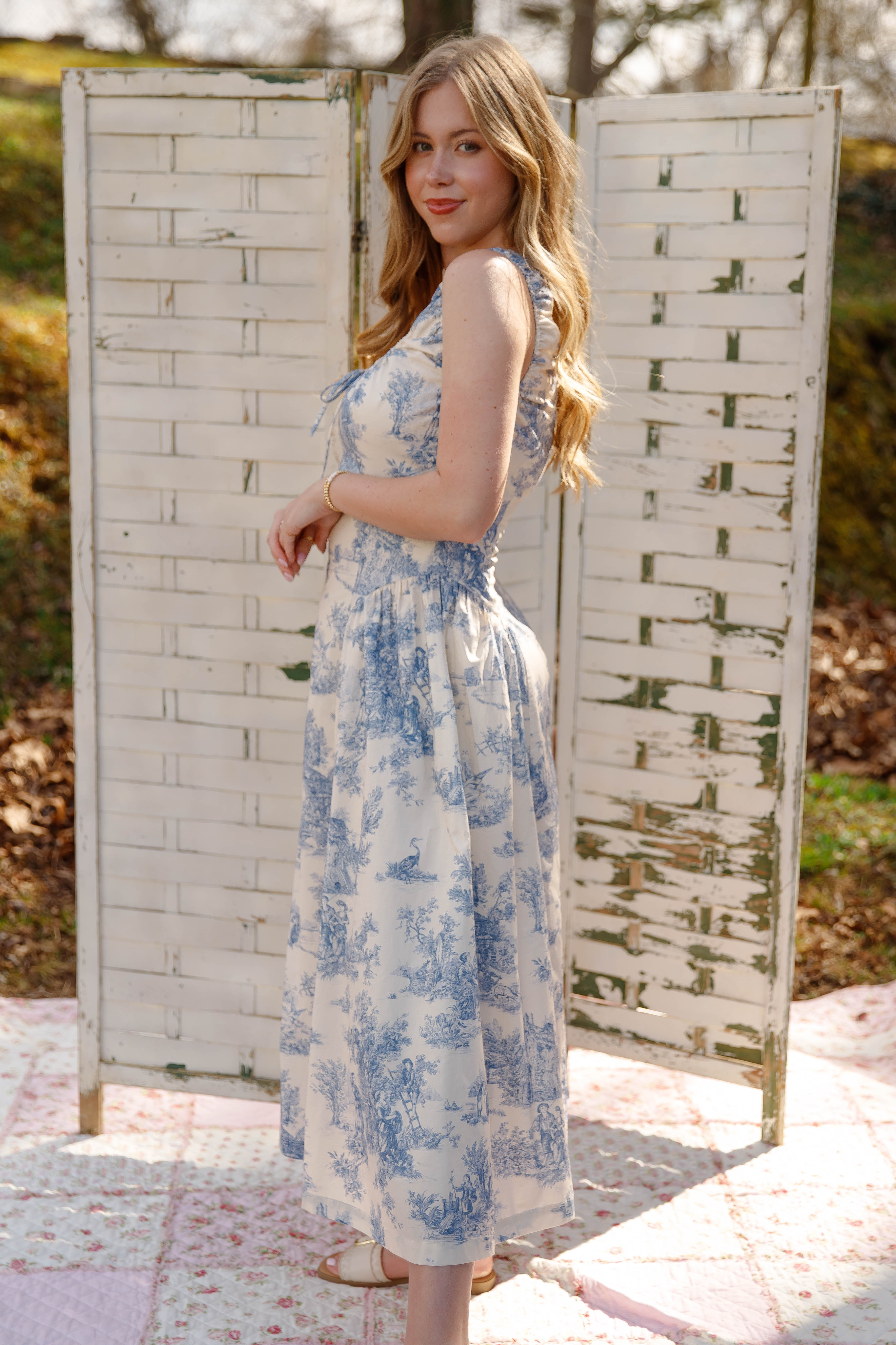 Looking Back Midi Dress