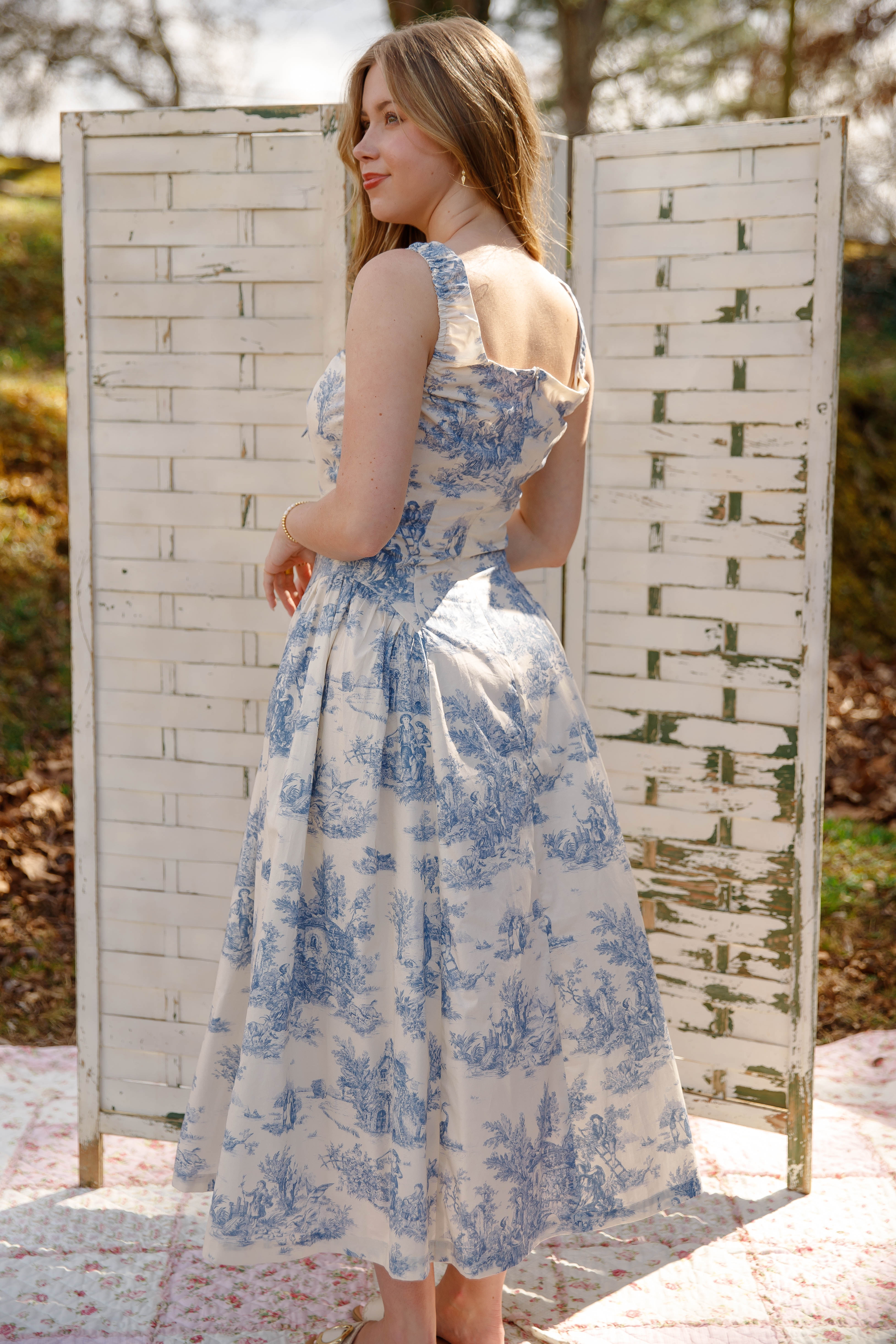 Looking Back Midi Dress