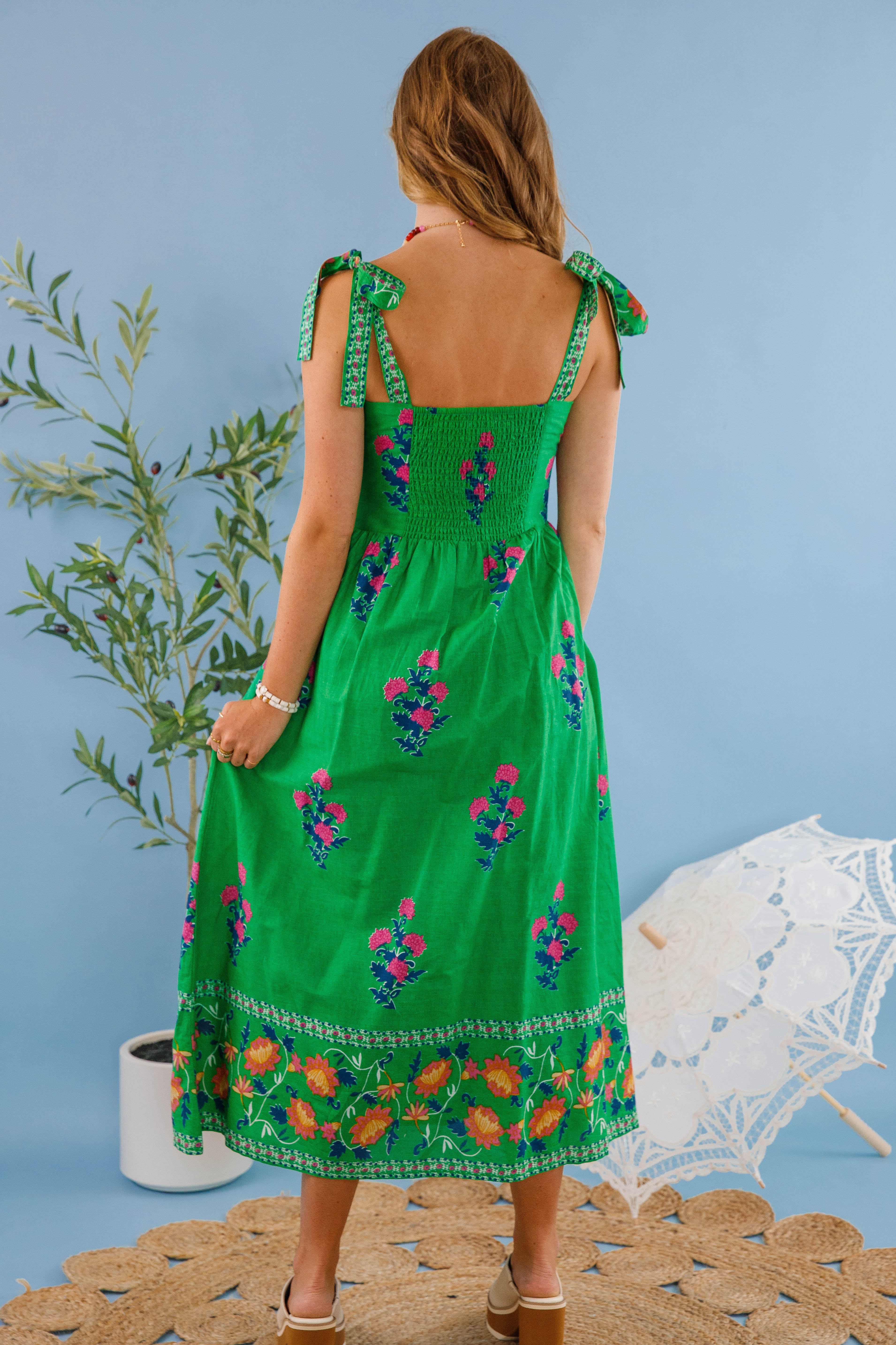 Life On the Lake Midi Dress