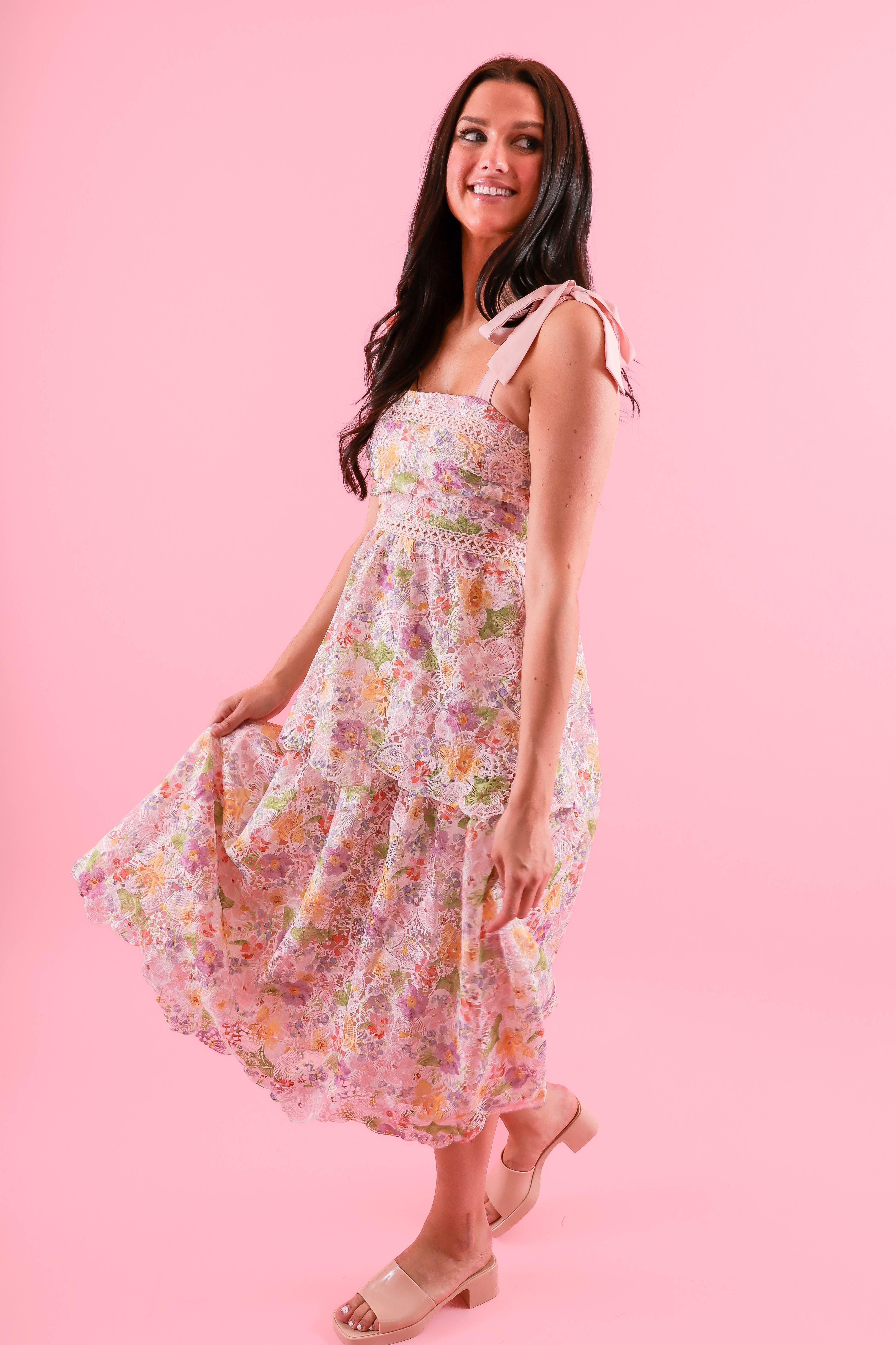 FINAL SALE: All the Brightest Places Midi Dress