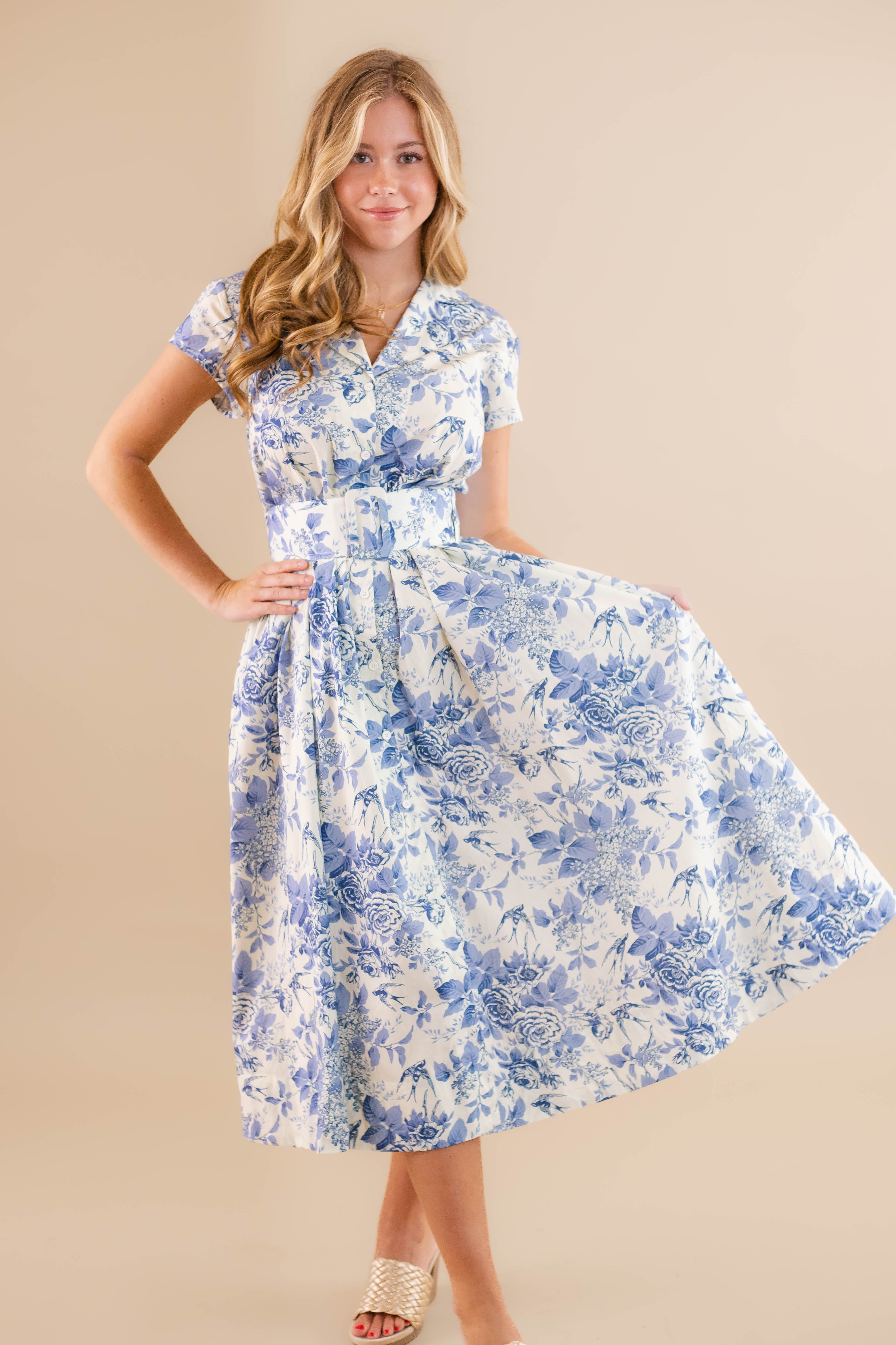 RESTOCK: An Optimist At Heart Midi Dress