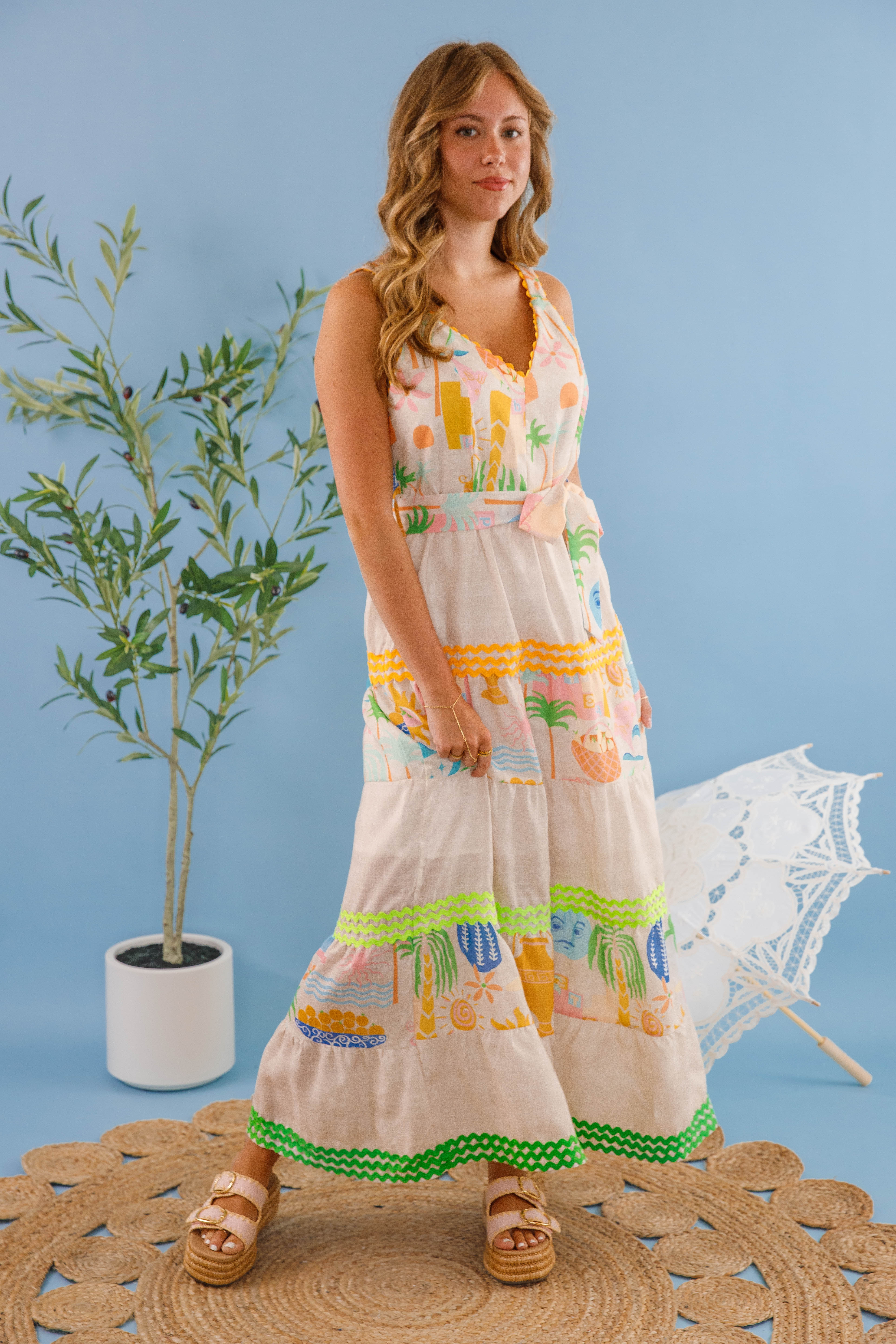 On My Radar Maxi Dress