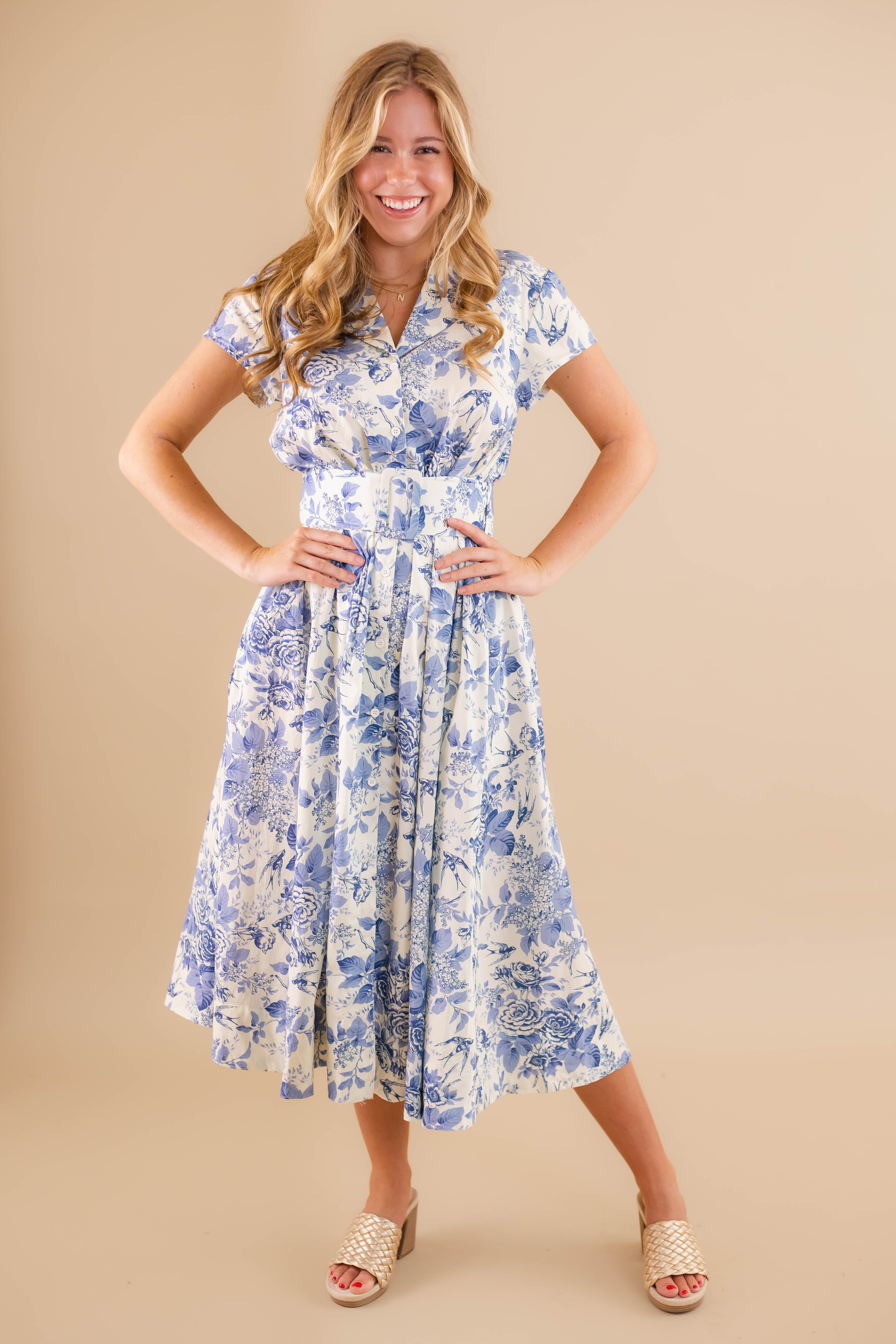 RESTOCK: An Optimist At Heart Midi Dress