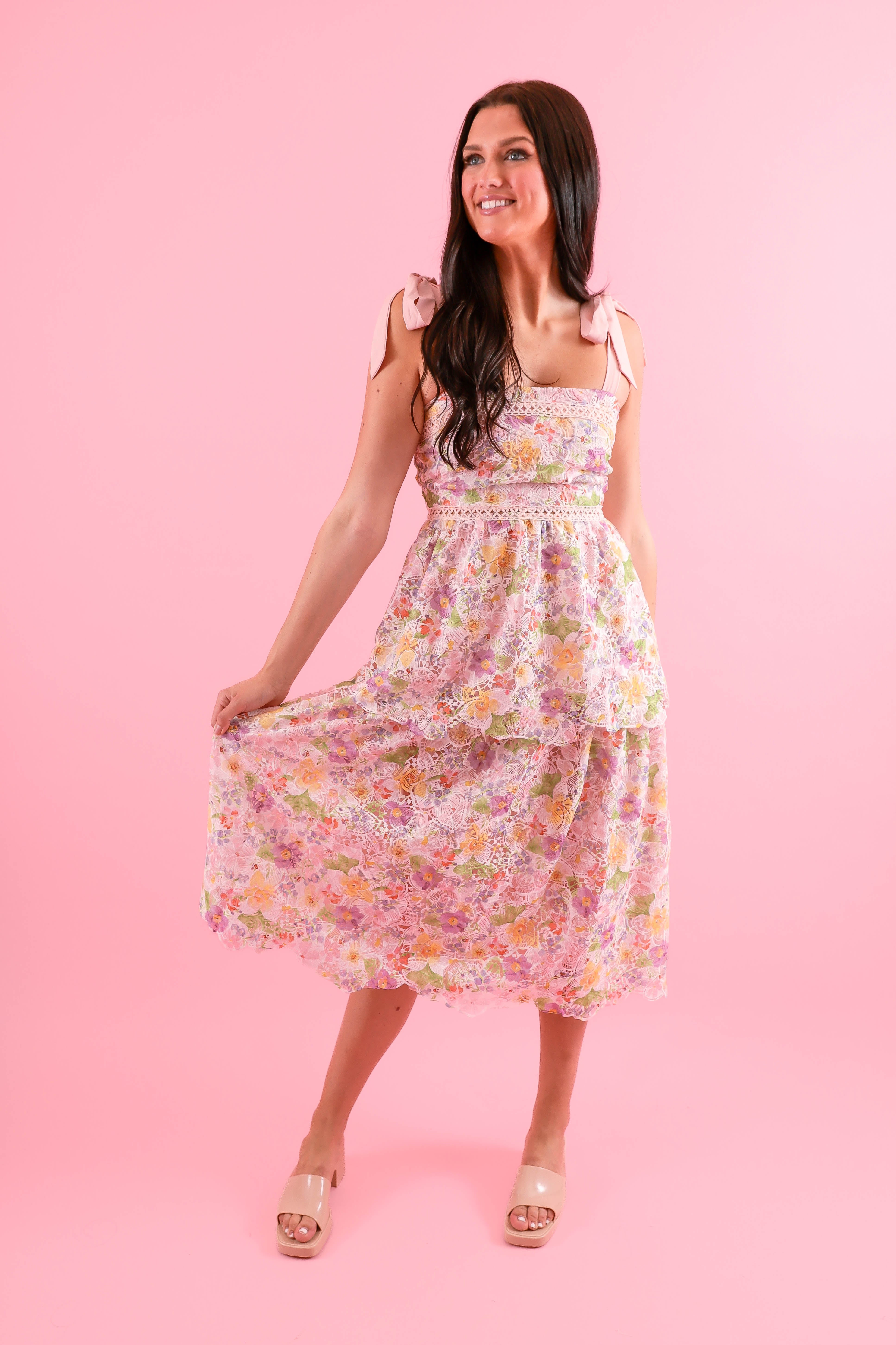 FINAL SALE: All the Brightest Places Midi Dress