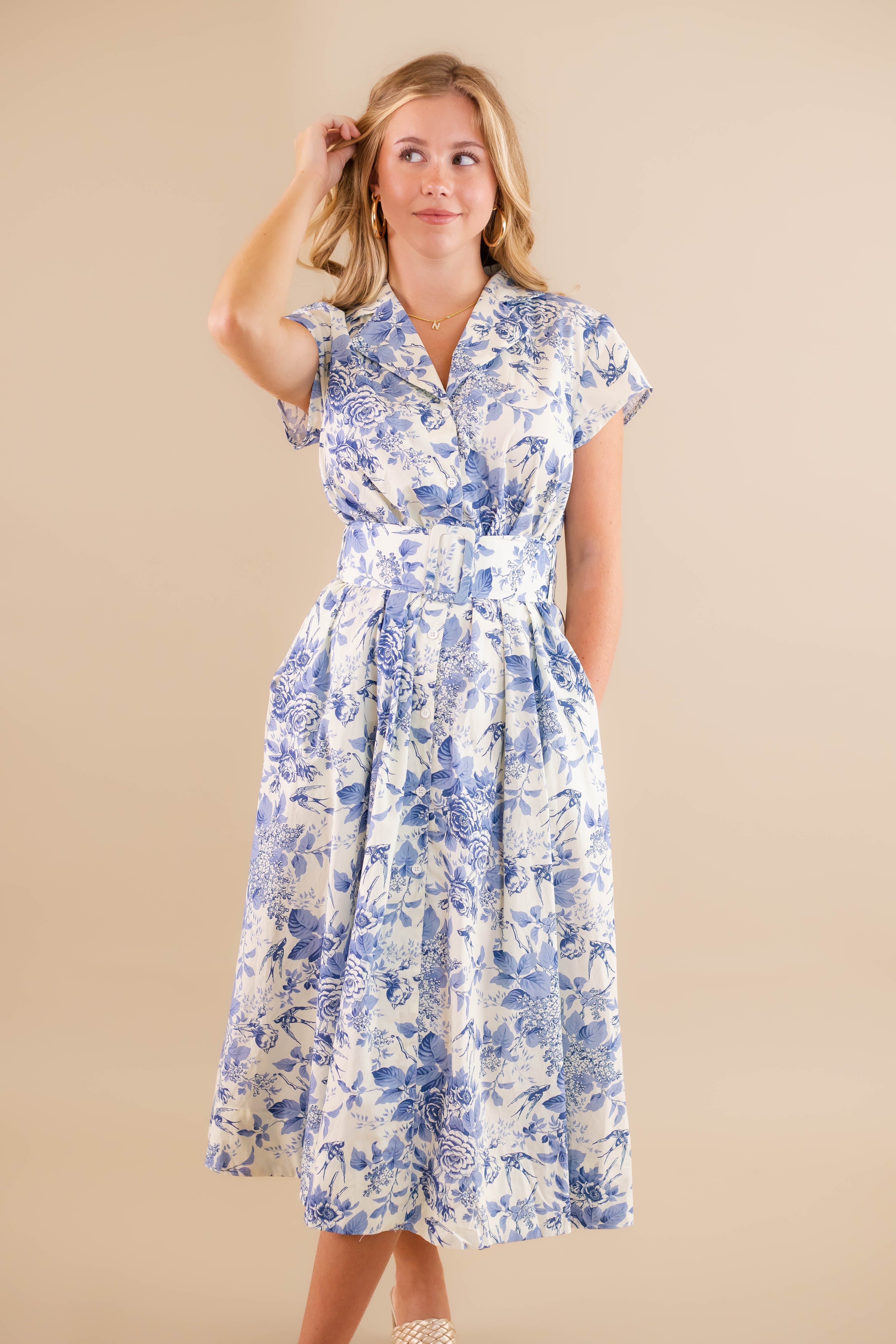 RESTOCK: An Optimist At Heart Midi Dress