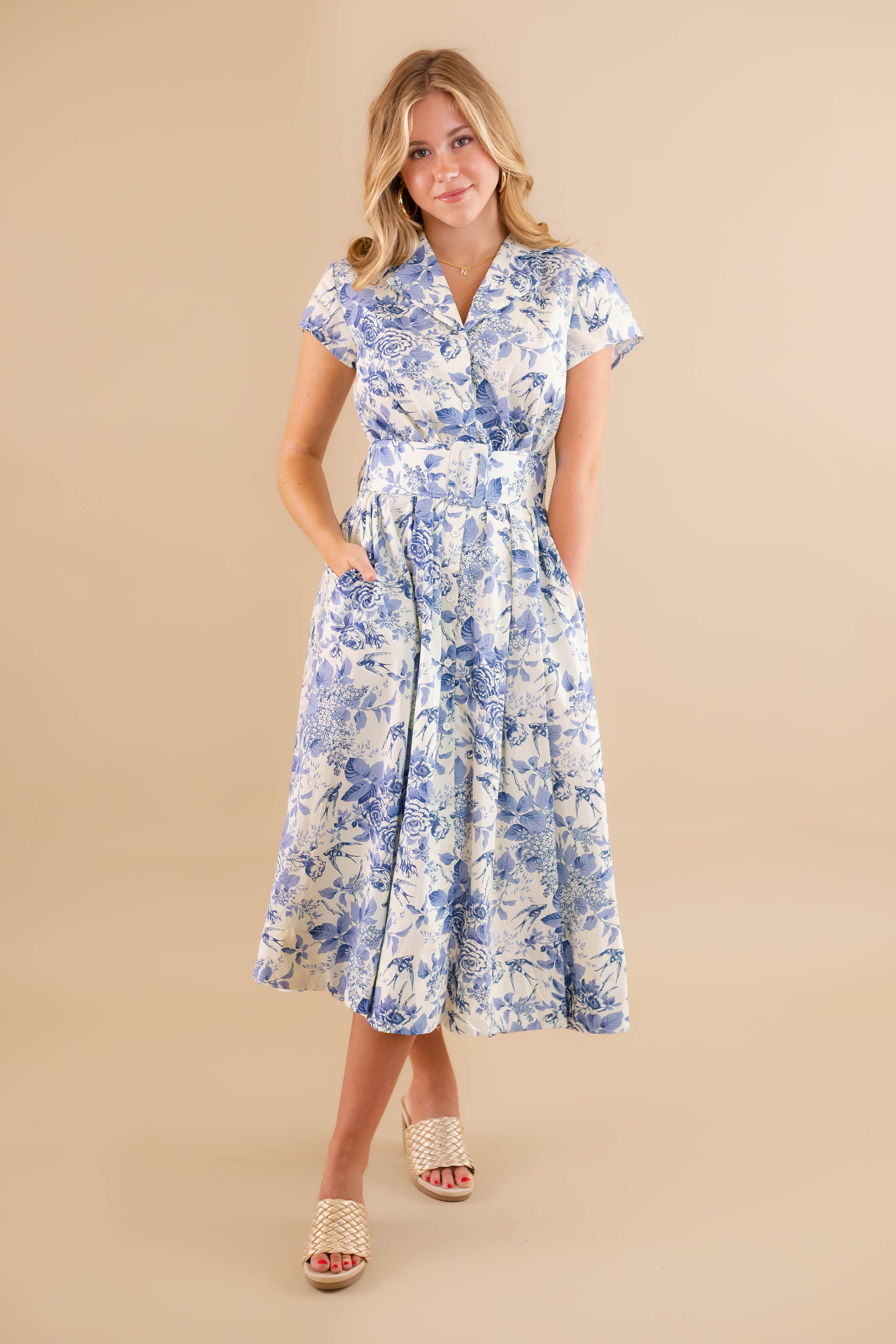 RESTOCK: An Optimist At Heart Midi Dress
