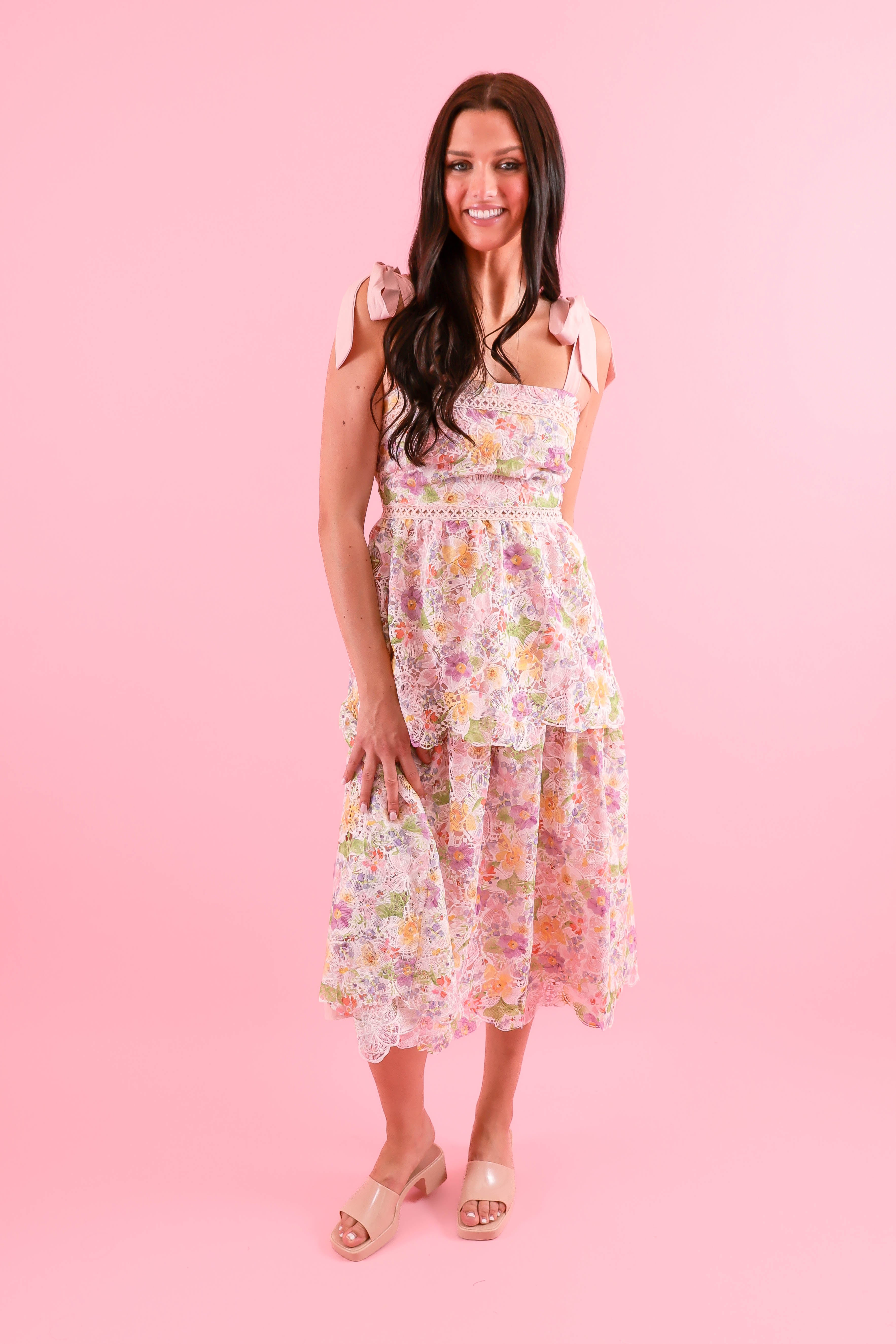 FINAL SALE: All the Brightest Places Midi Dress
