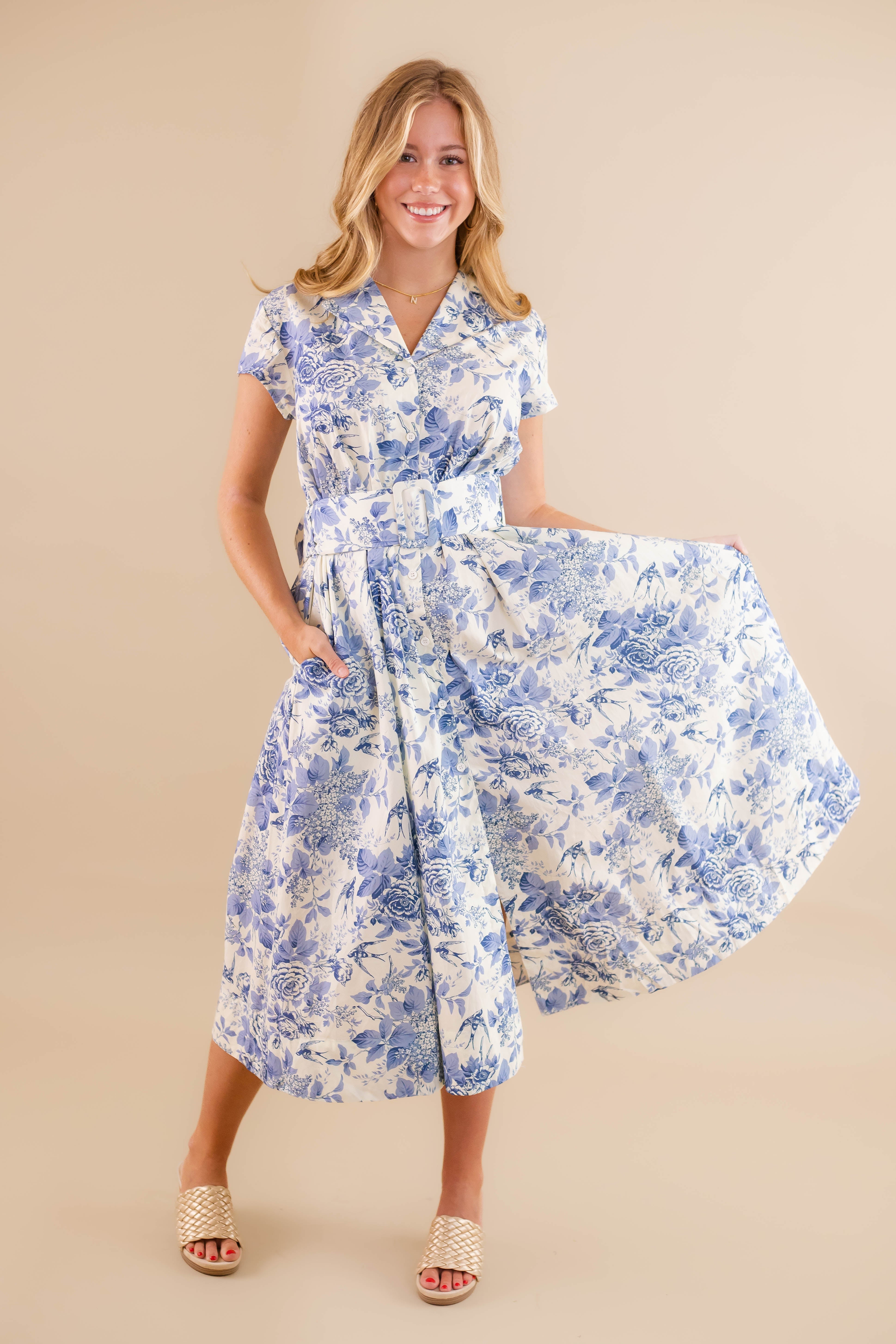 RESTOCK: An Optimist At Heart Midi Dress