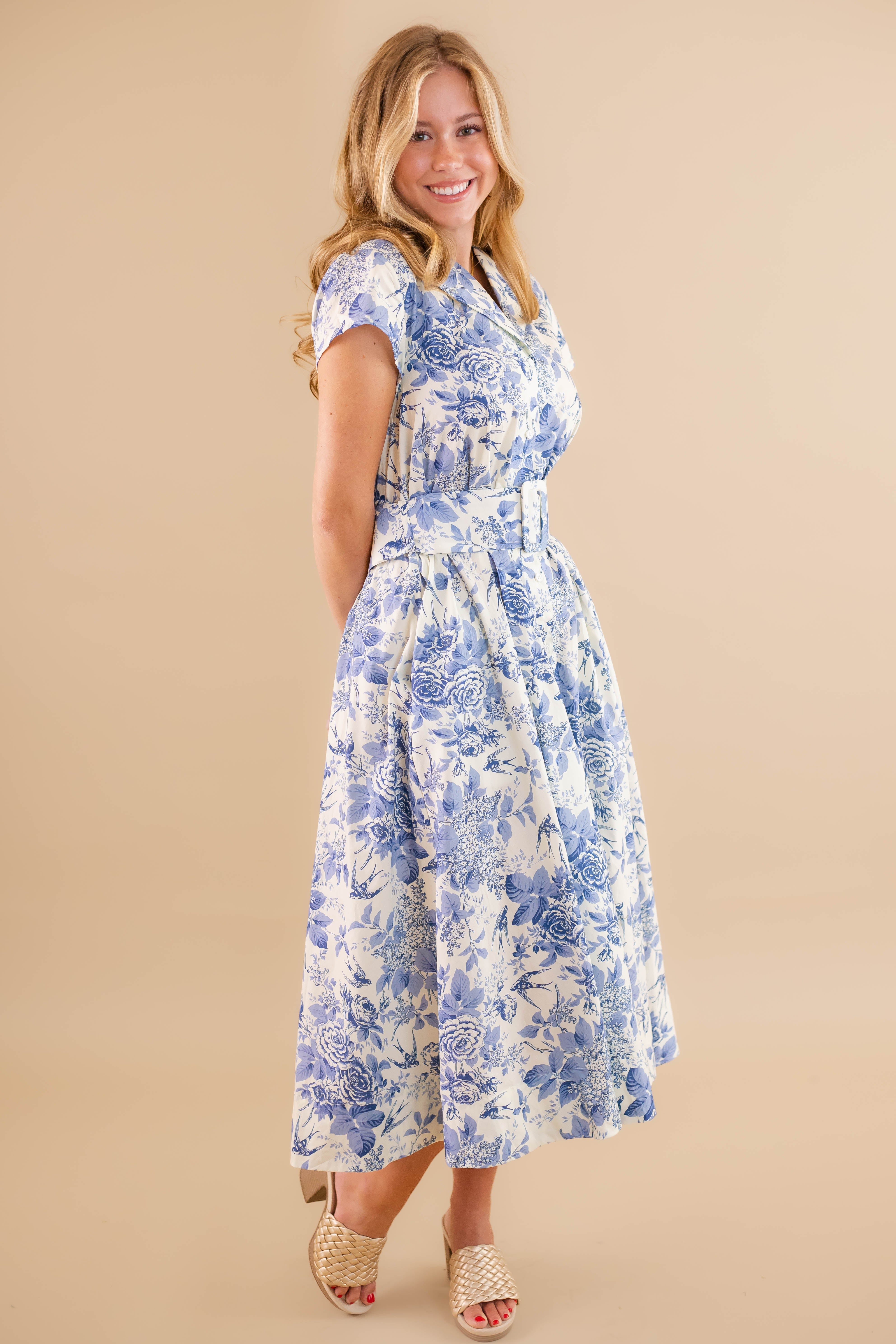 RESTOCK: An Optimist At Heart Midi Dress