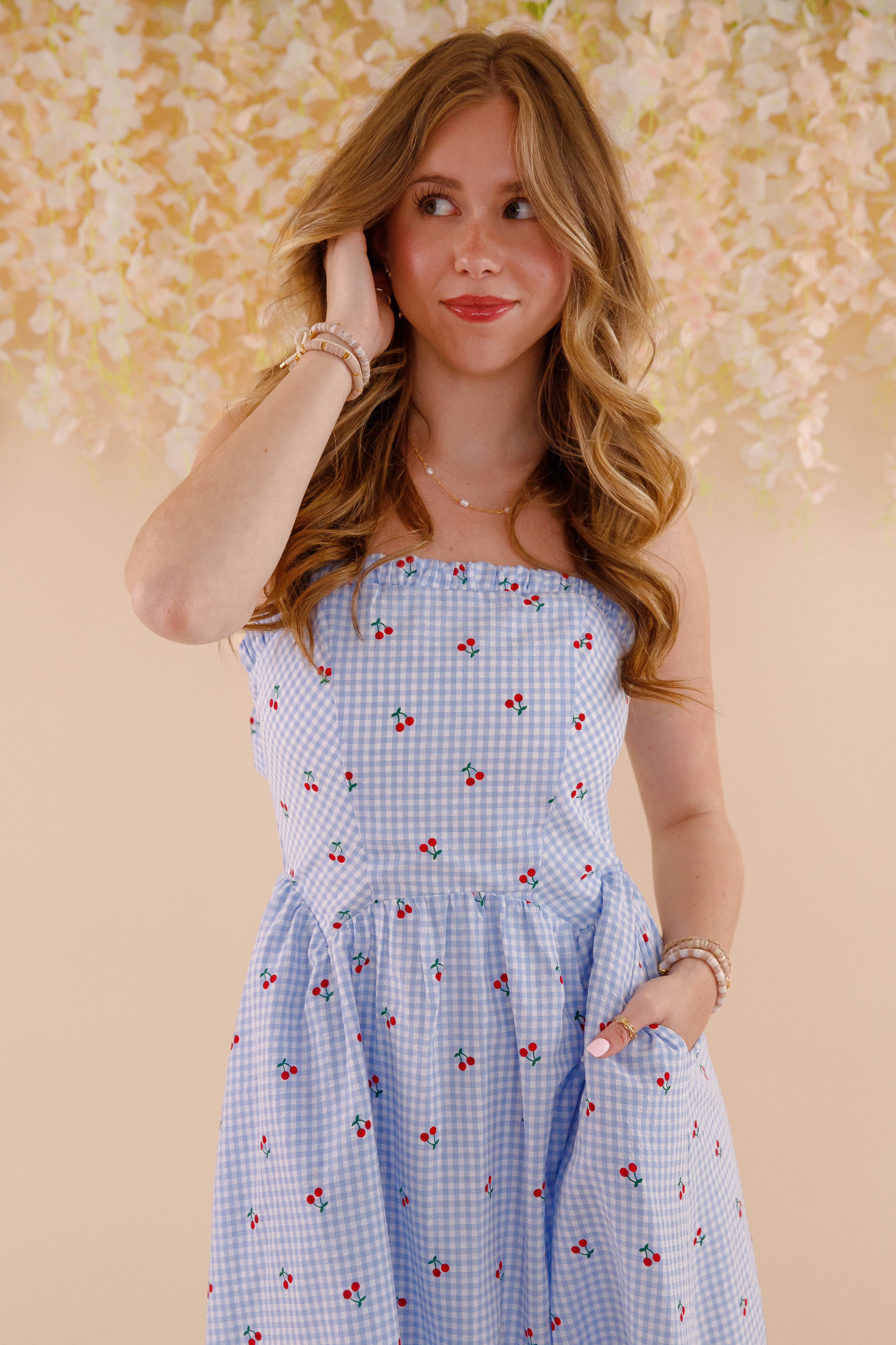 The Cherry On Top Midi Dress