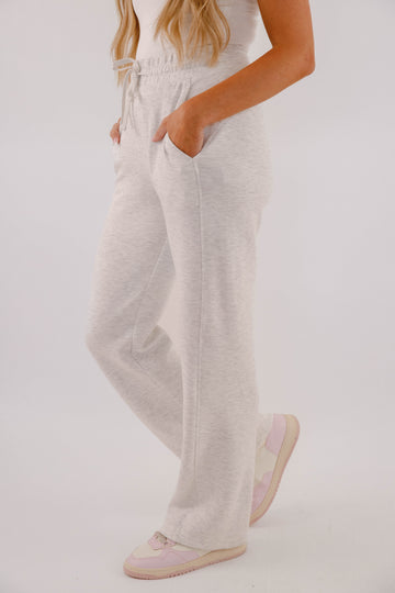 All The Energy Pants-Heather Grey