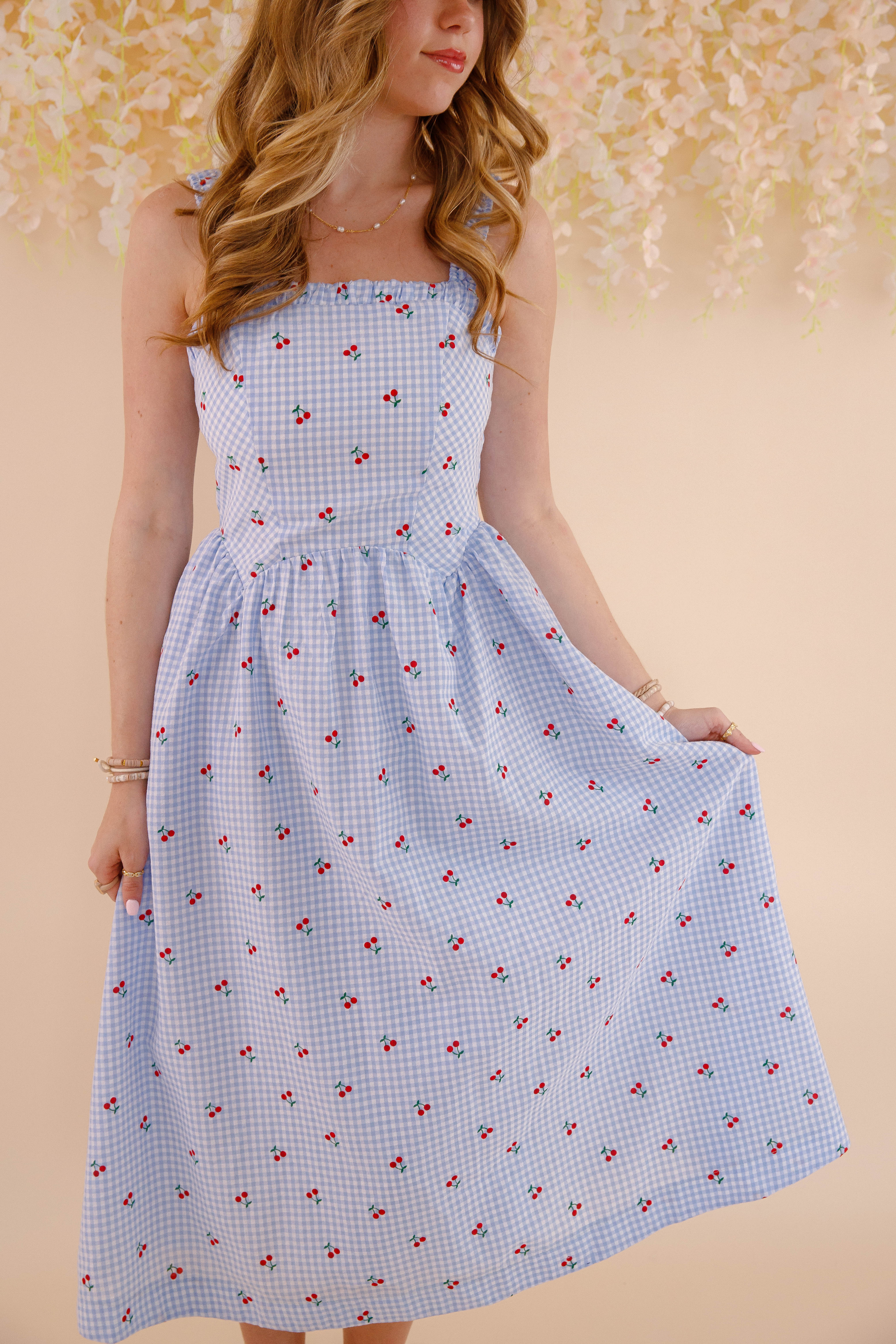 The Cherry On Top Midi Dress