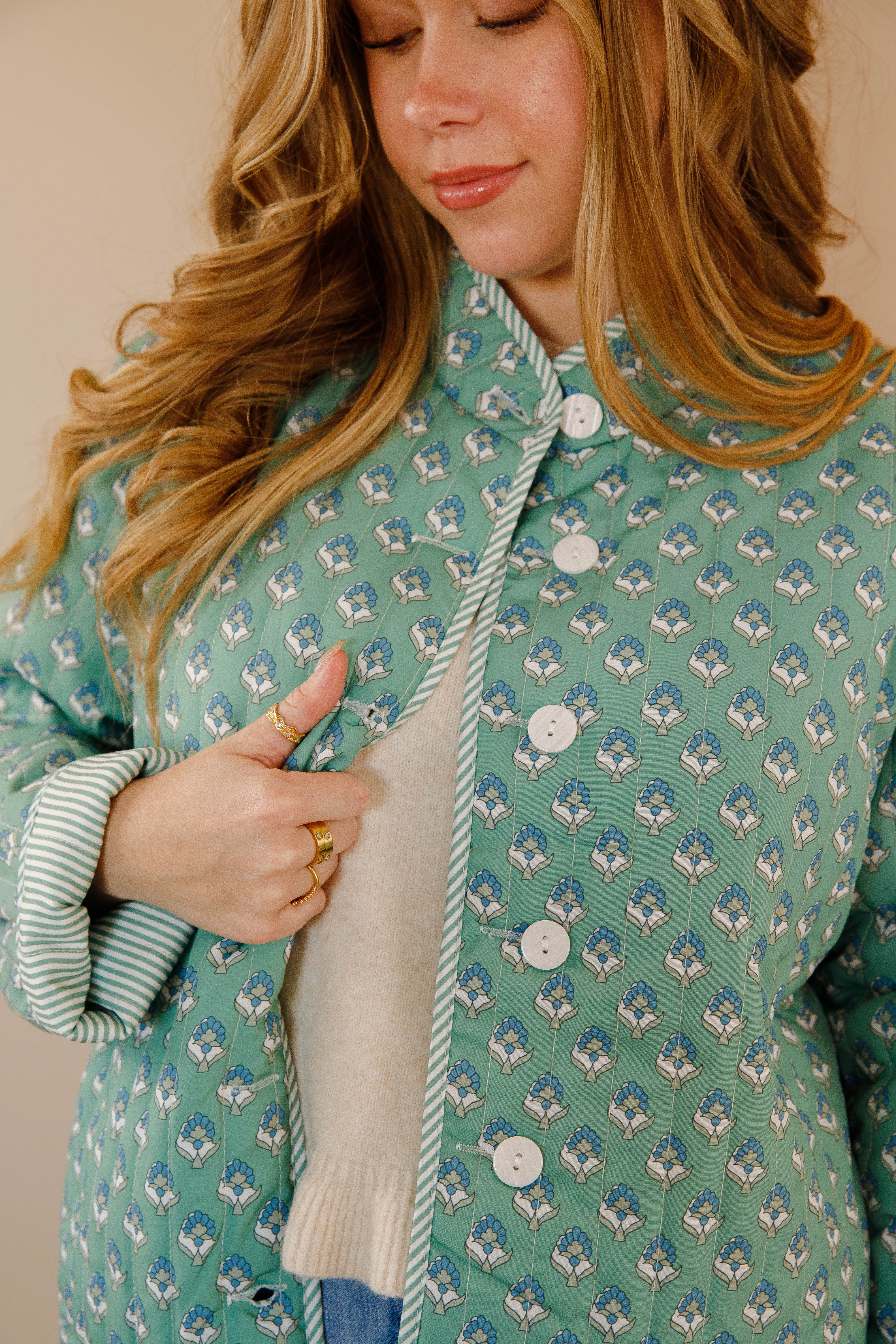 Let Me Explain Reversible Quilted Jacket
