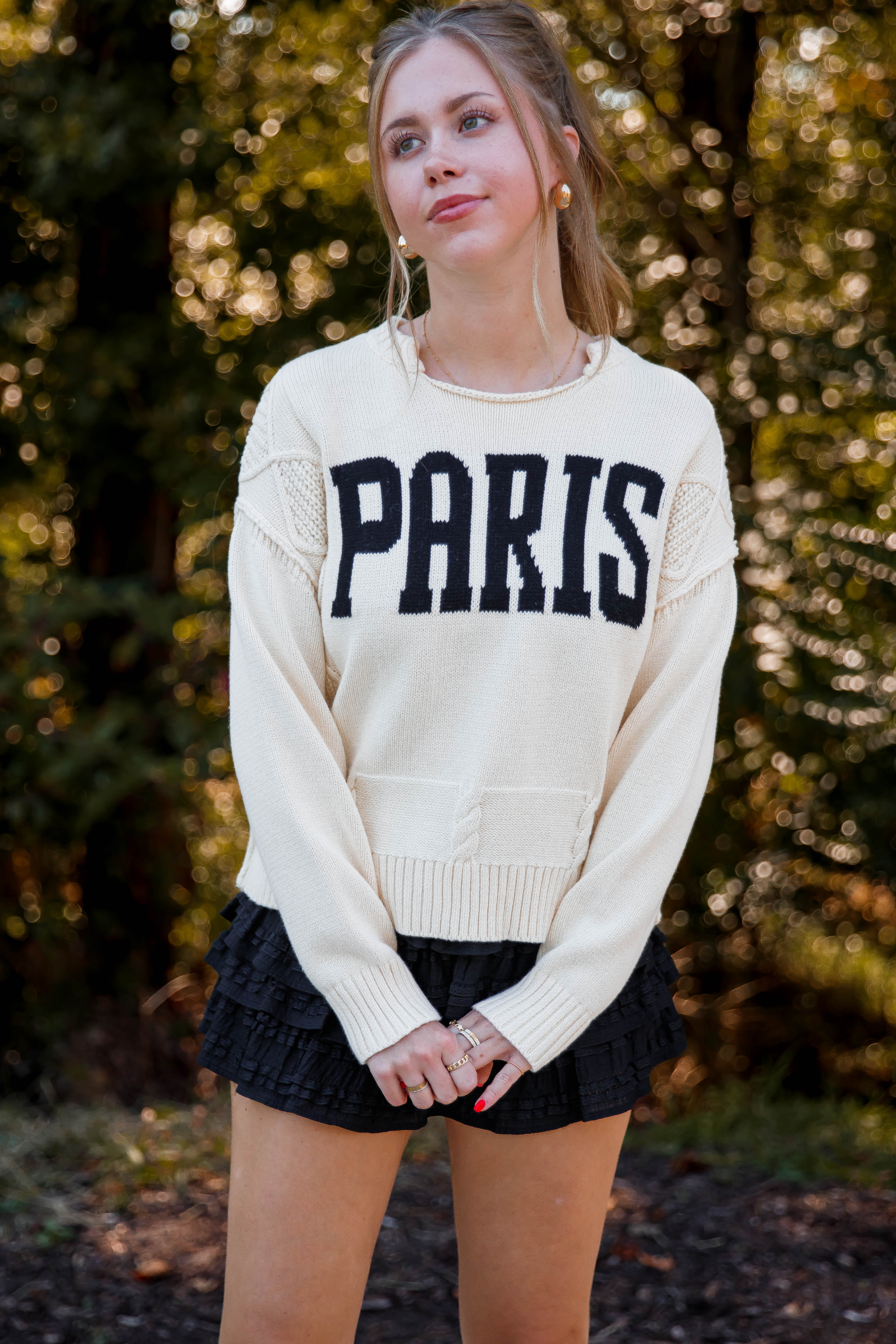 New Romance In The City Sweater-Paris