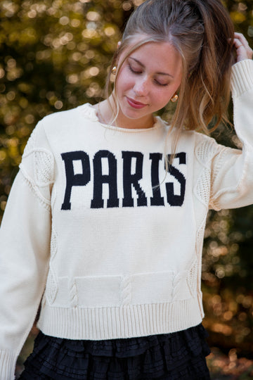 New Romance In The City Sweater-Paris