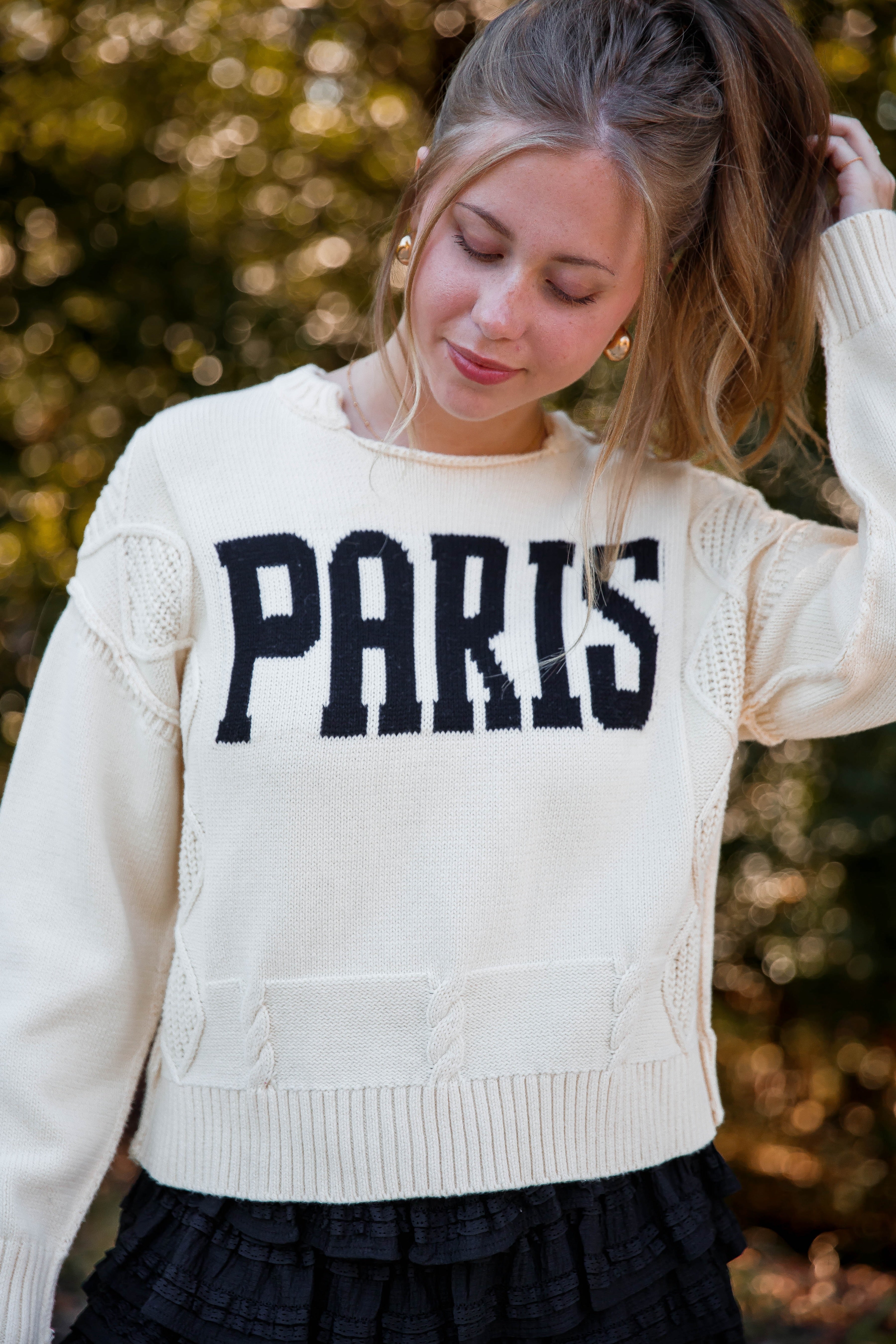 New Romance In The City Sweater-Paris