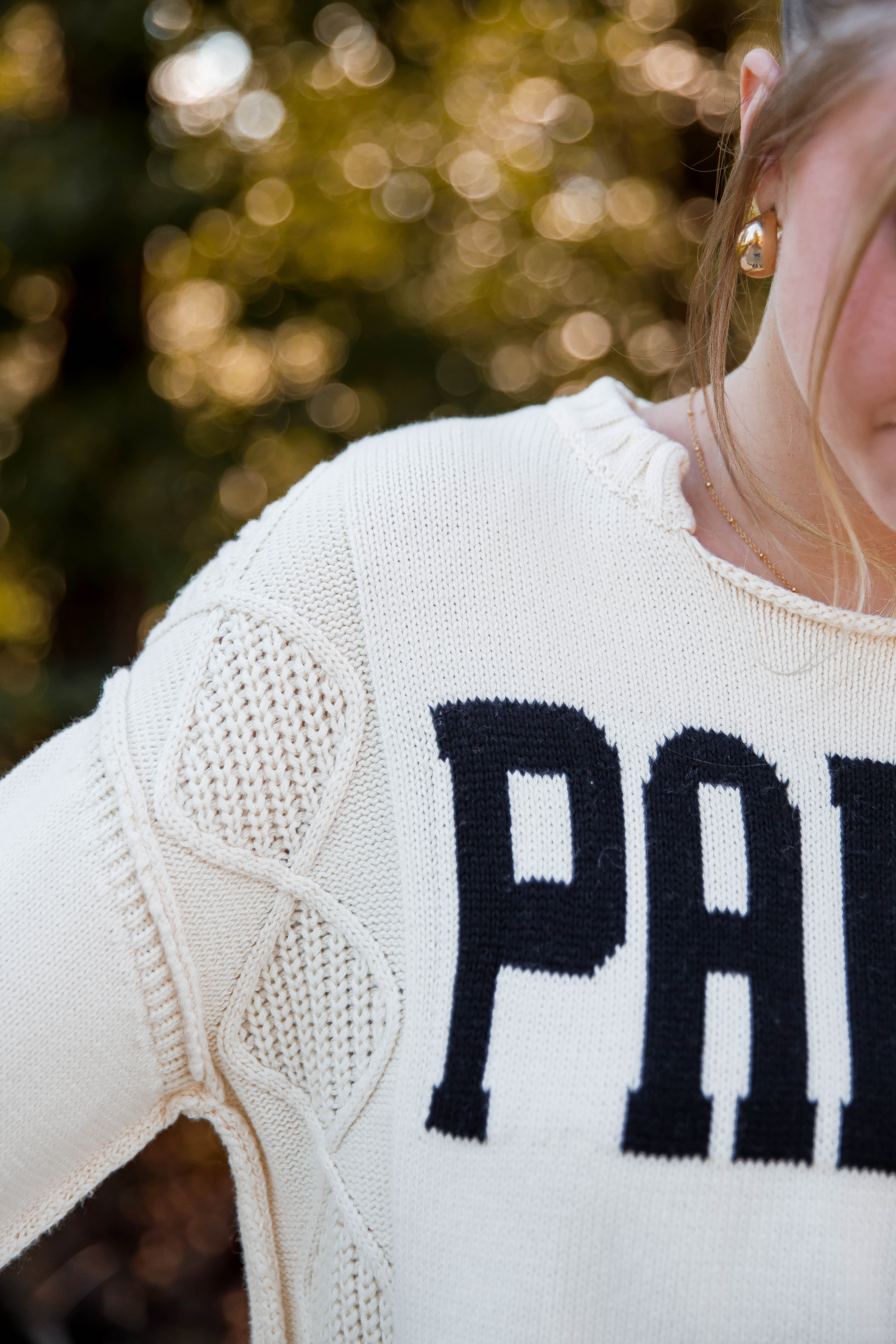 New Romance In The City Sweater-Paris