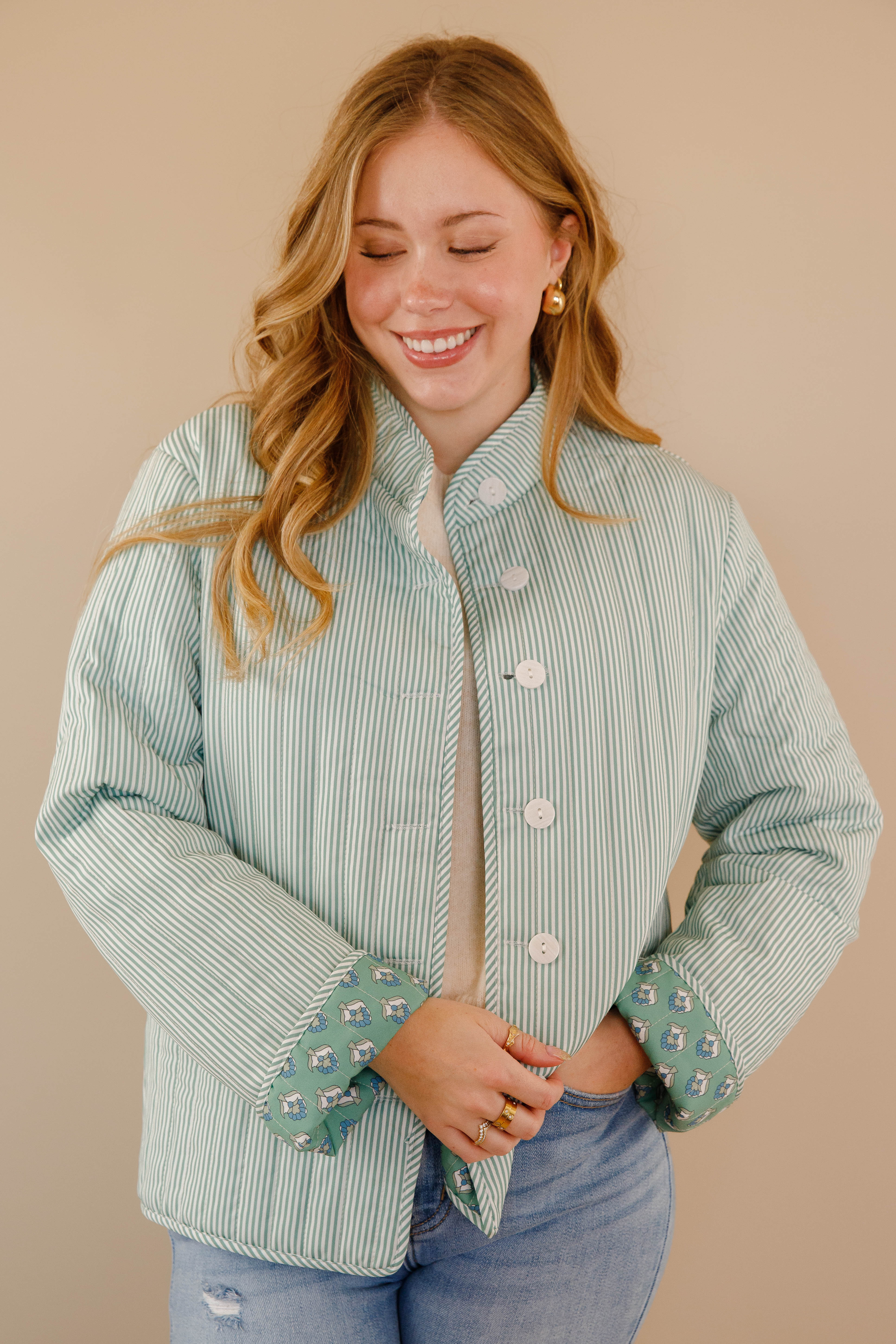 Let Me Explain Reversible Quilted Jacket