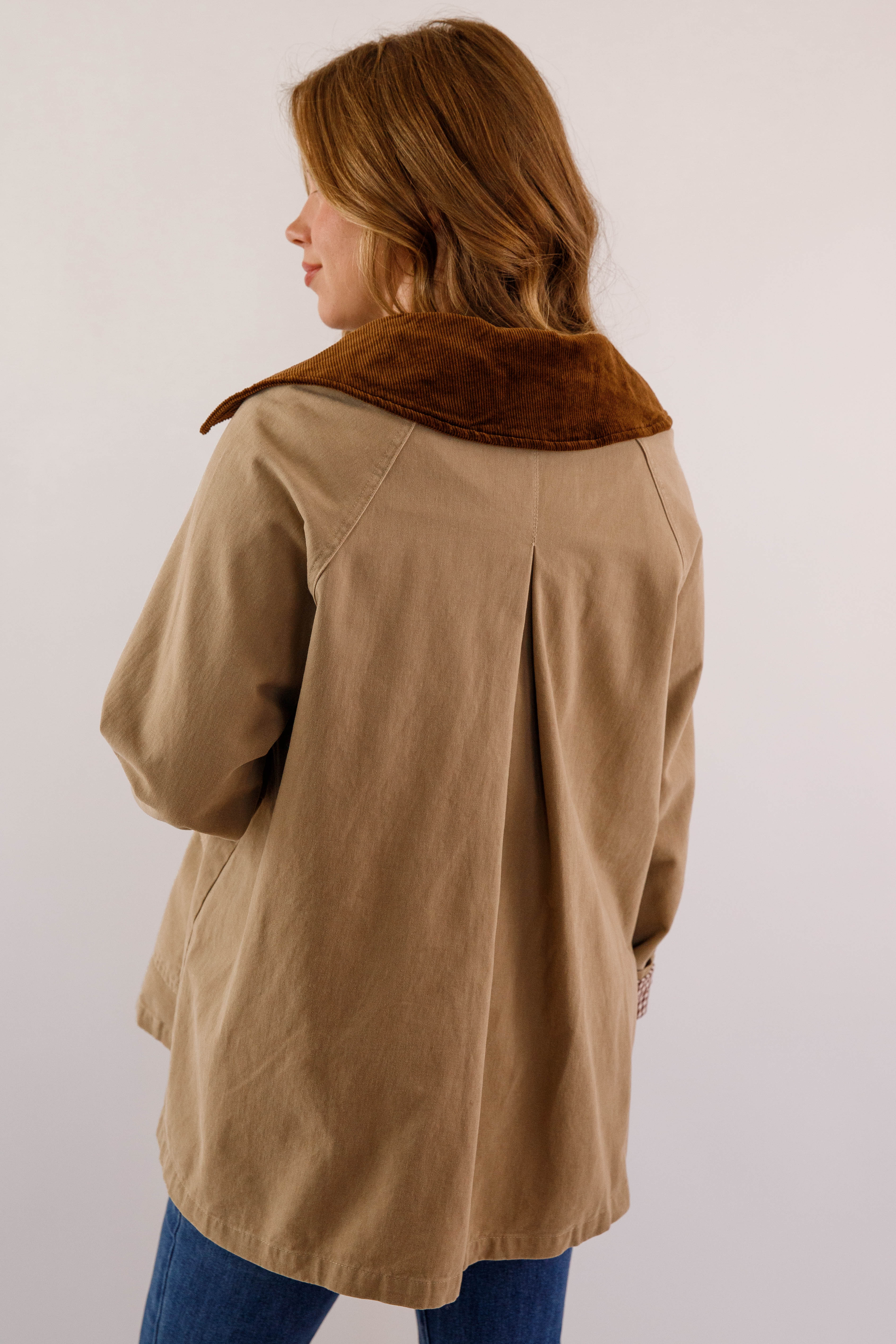 Journey Through the Countryside Jacket-Khaki