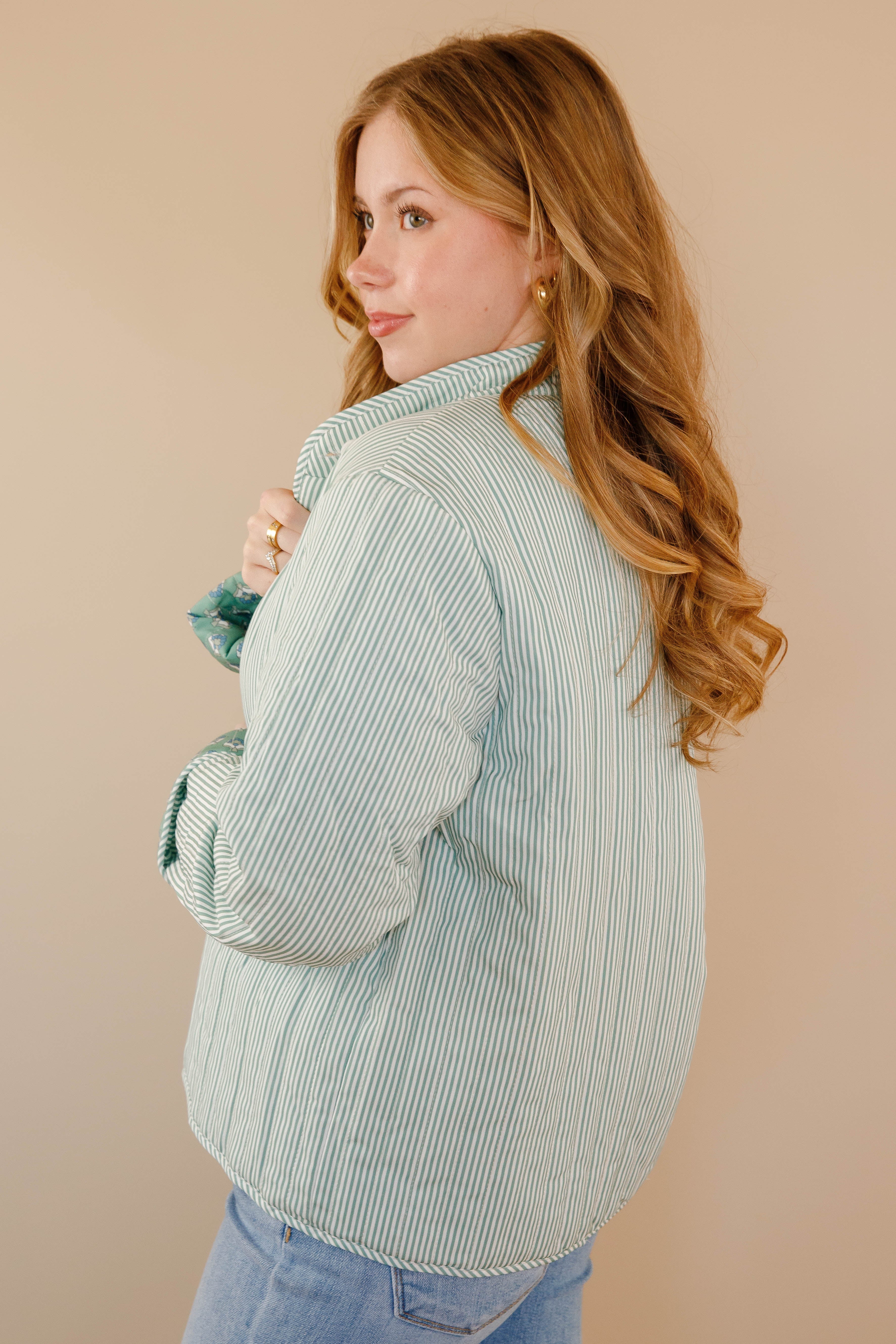 Let Me Explain Reversible Quilted Jacket