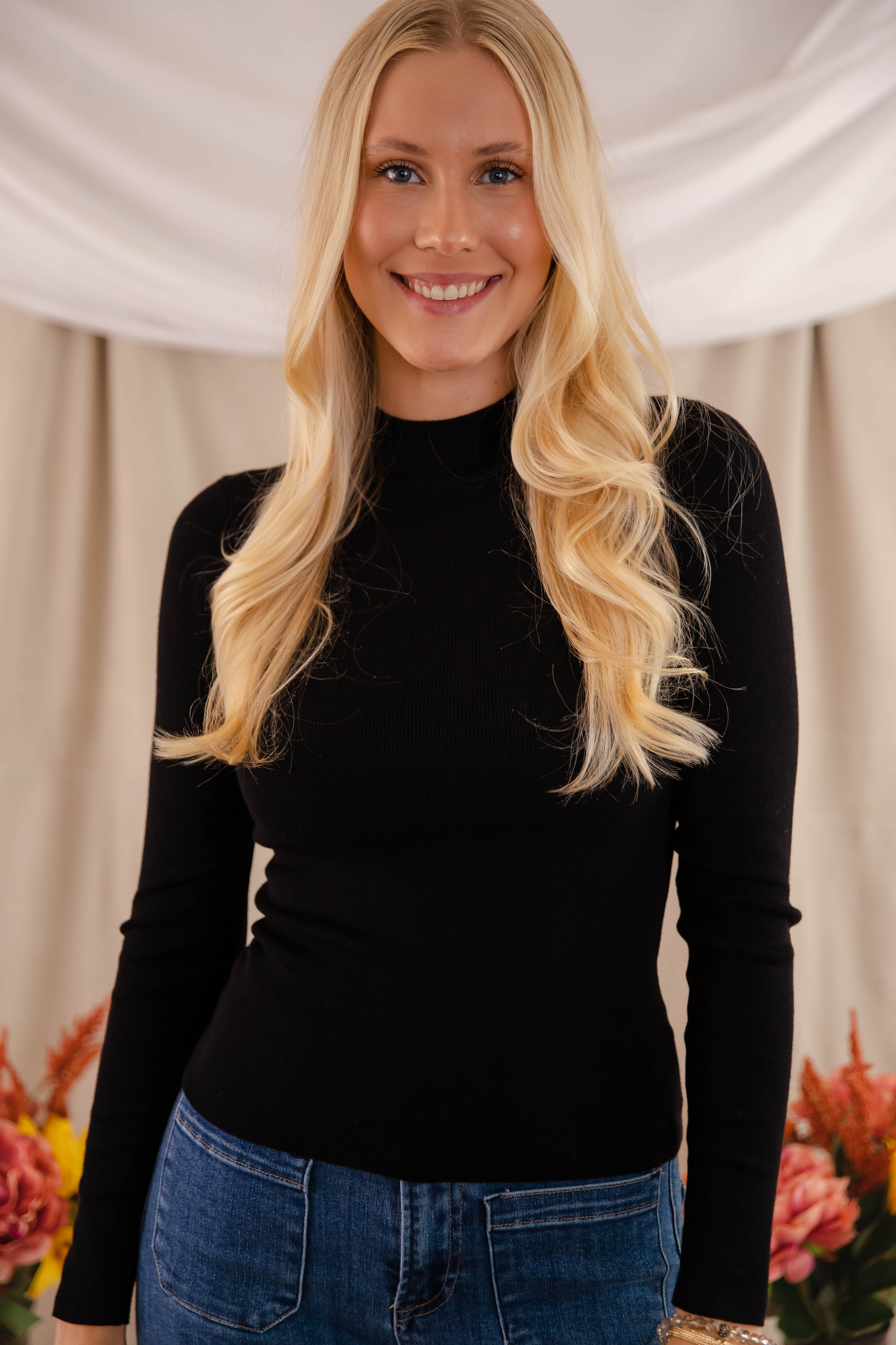 FINAL SALE: Underneath This Persona Ribbed Top-Black
