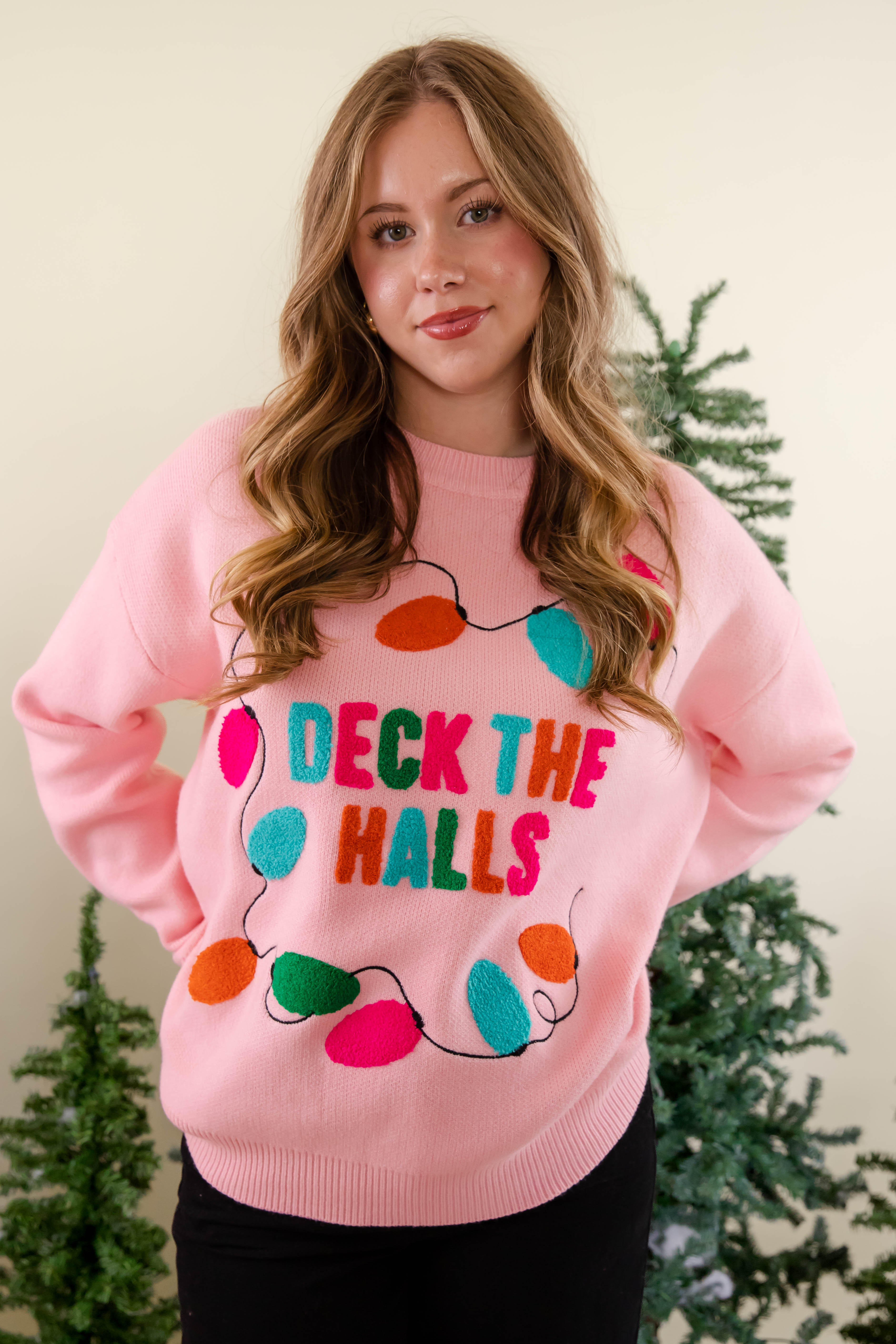 FINAL SALE: Deck The Halls Sweater