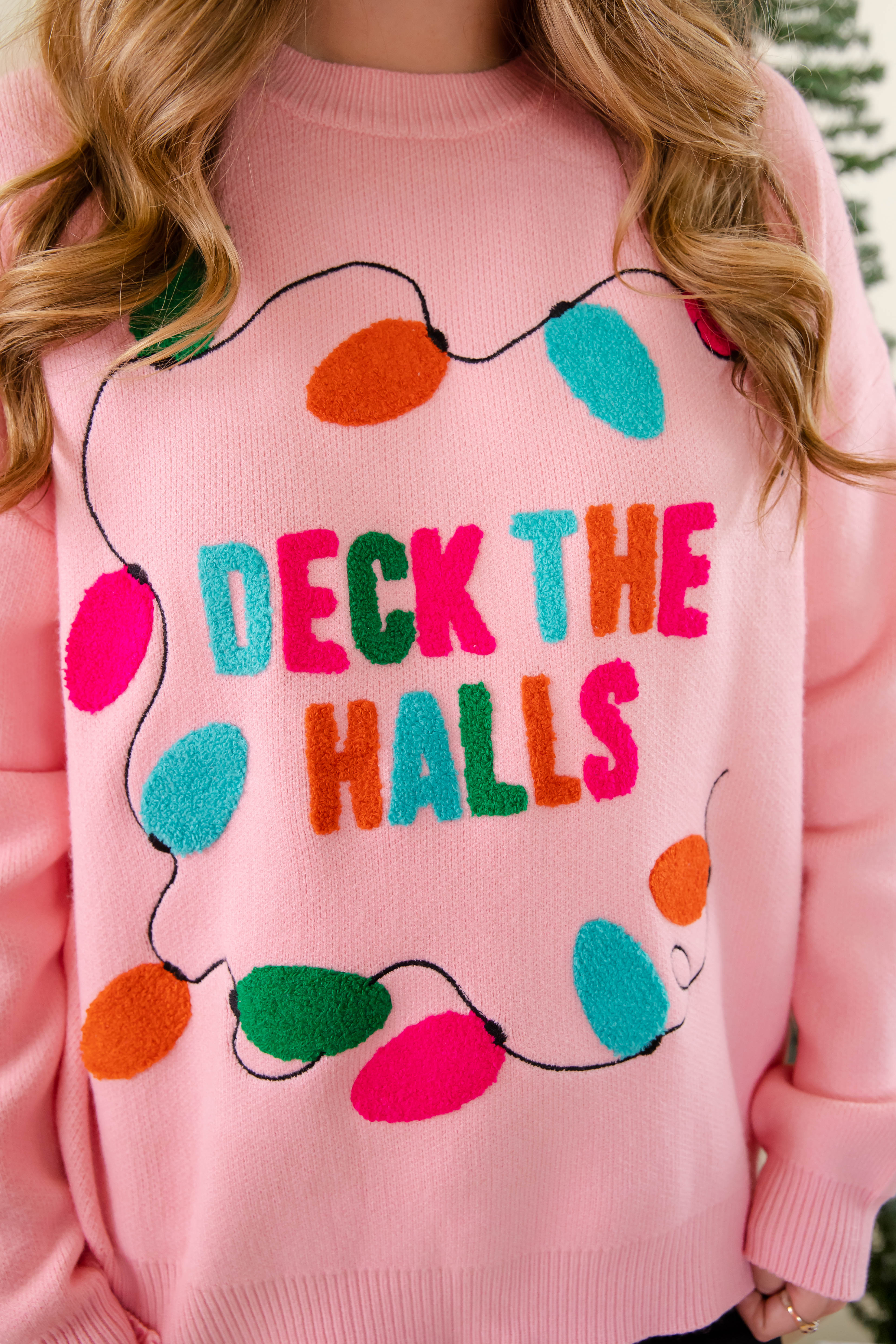 FINAL SALE: Deck The Halls Sweater