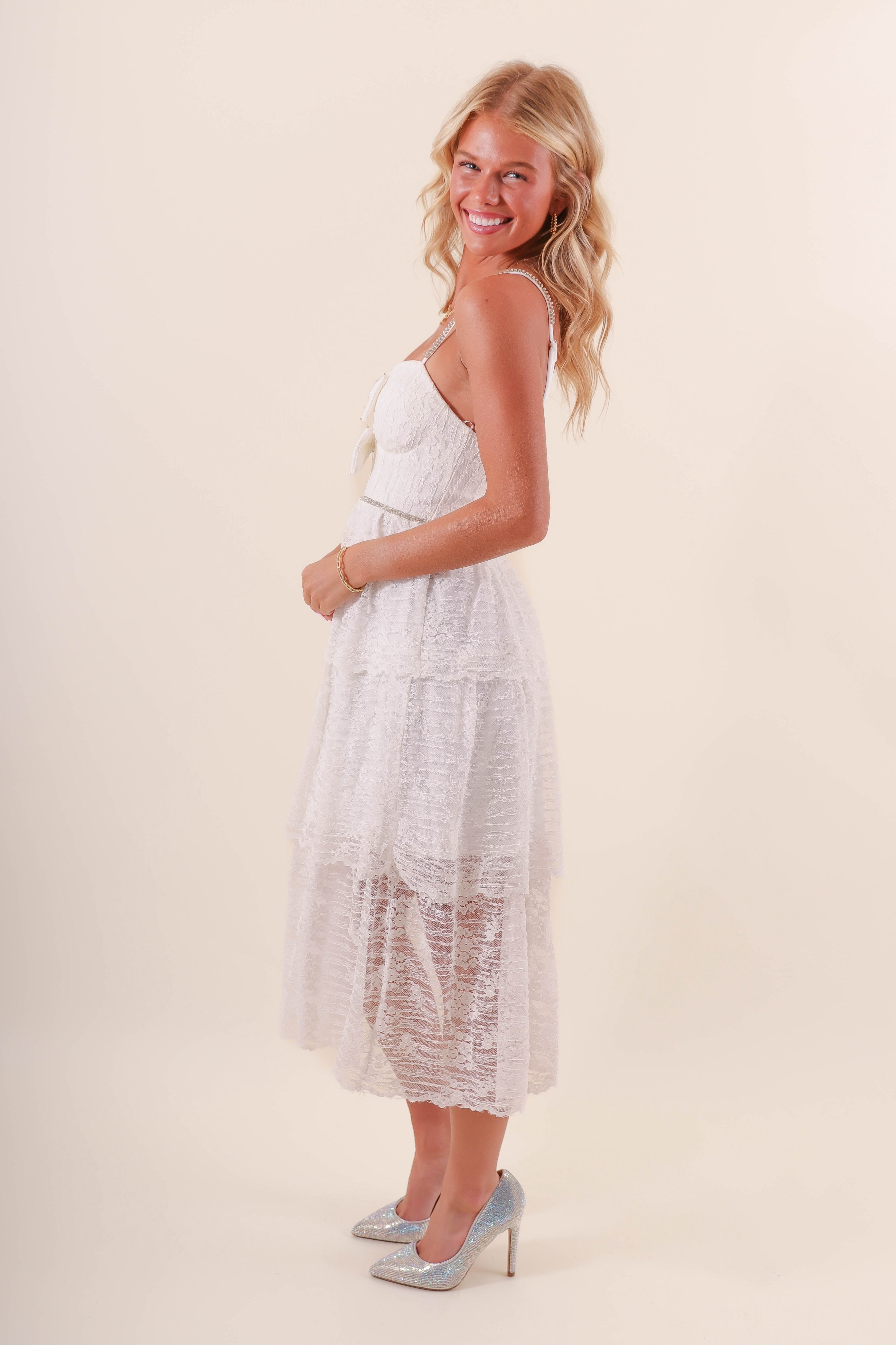 FINAL SALE: Love In My Heart Midi Dress