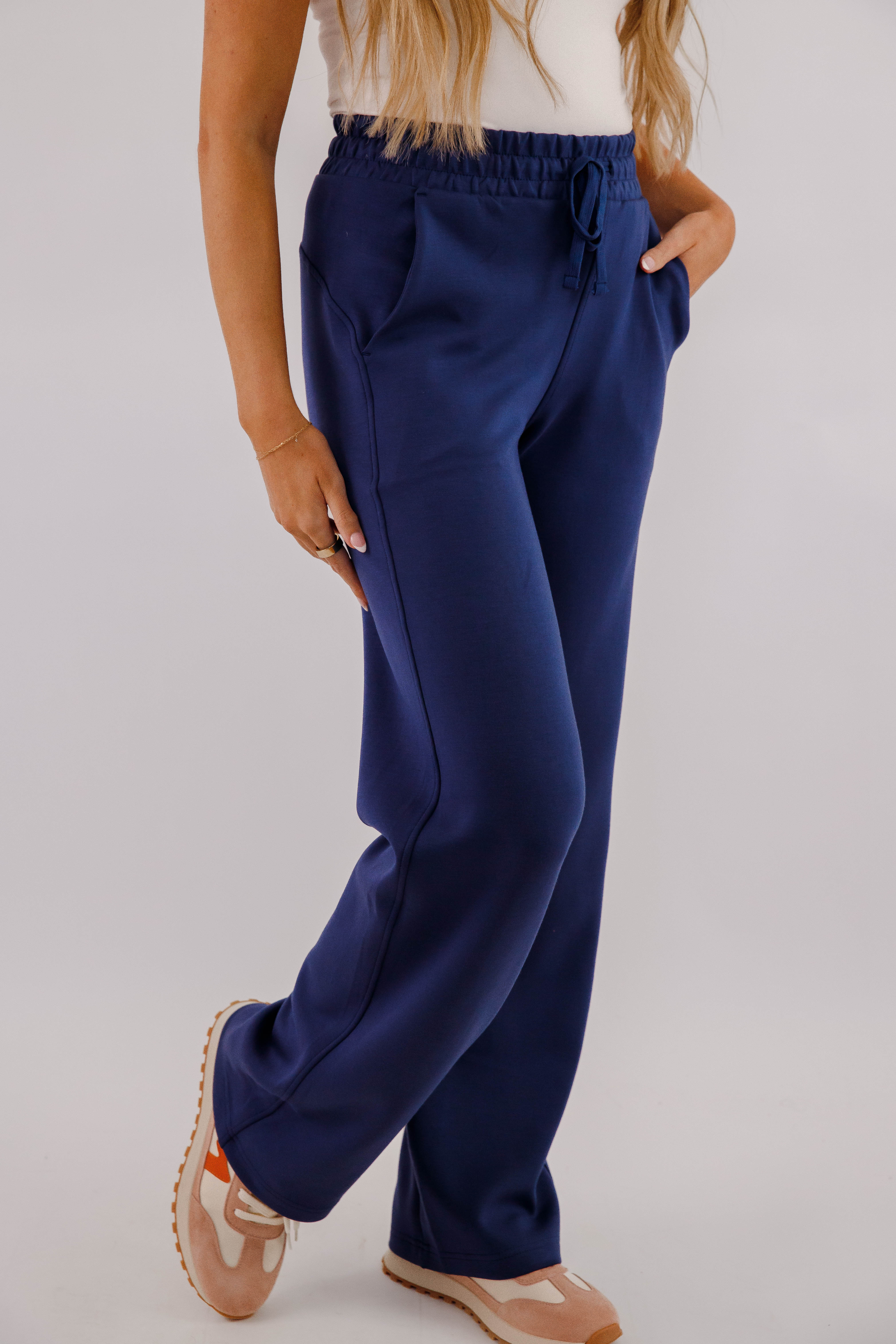 All The Energy Pants-Navy