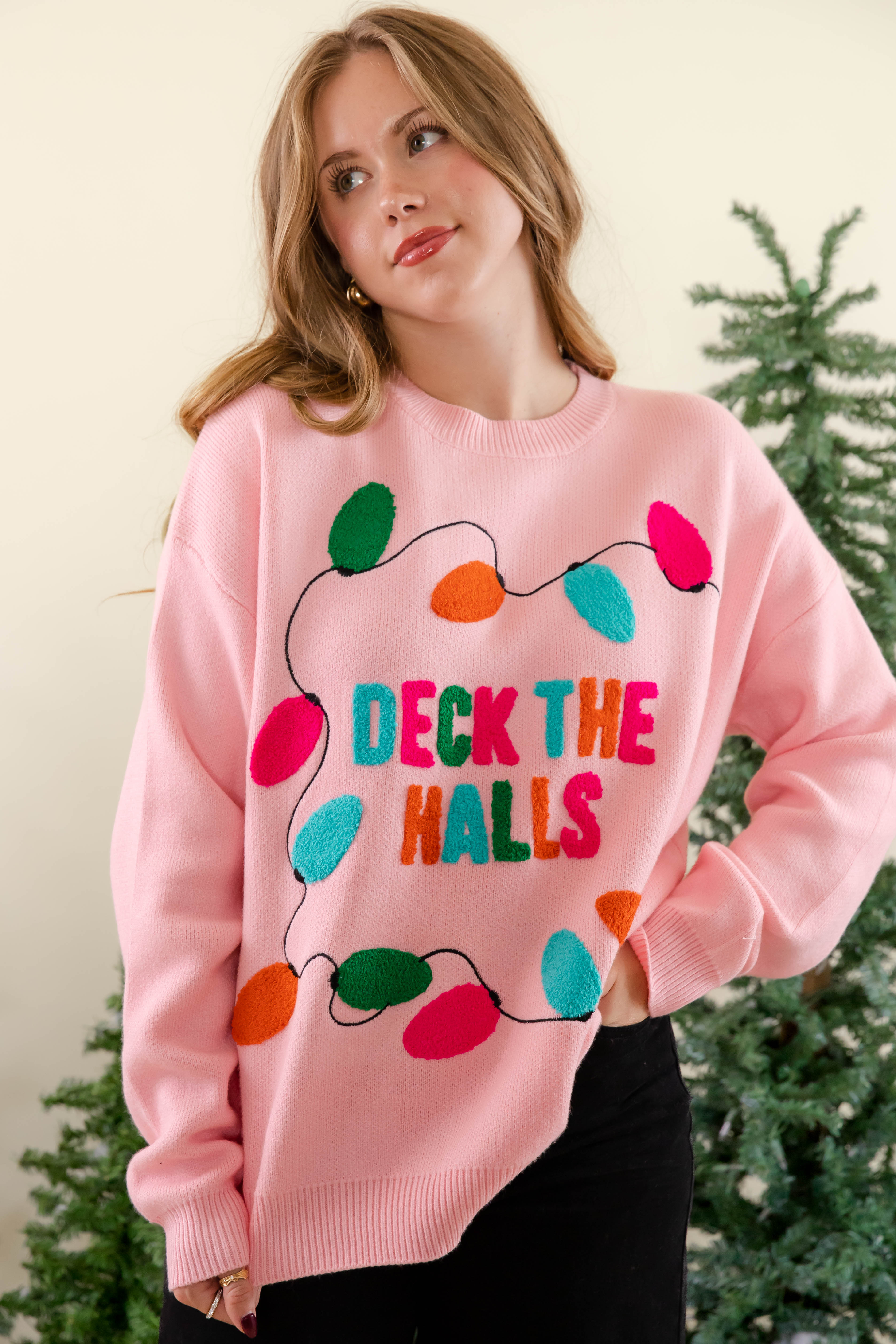 FINAL SALE: Deck The Halls Sweater
