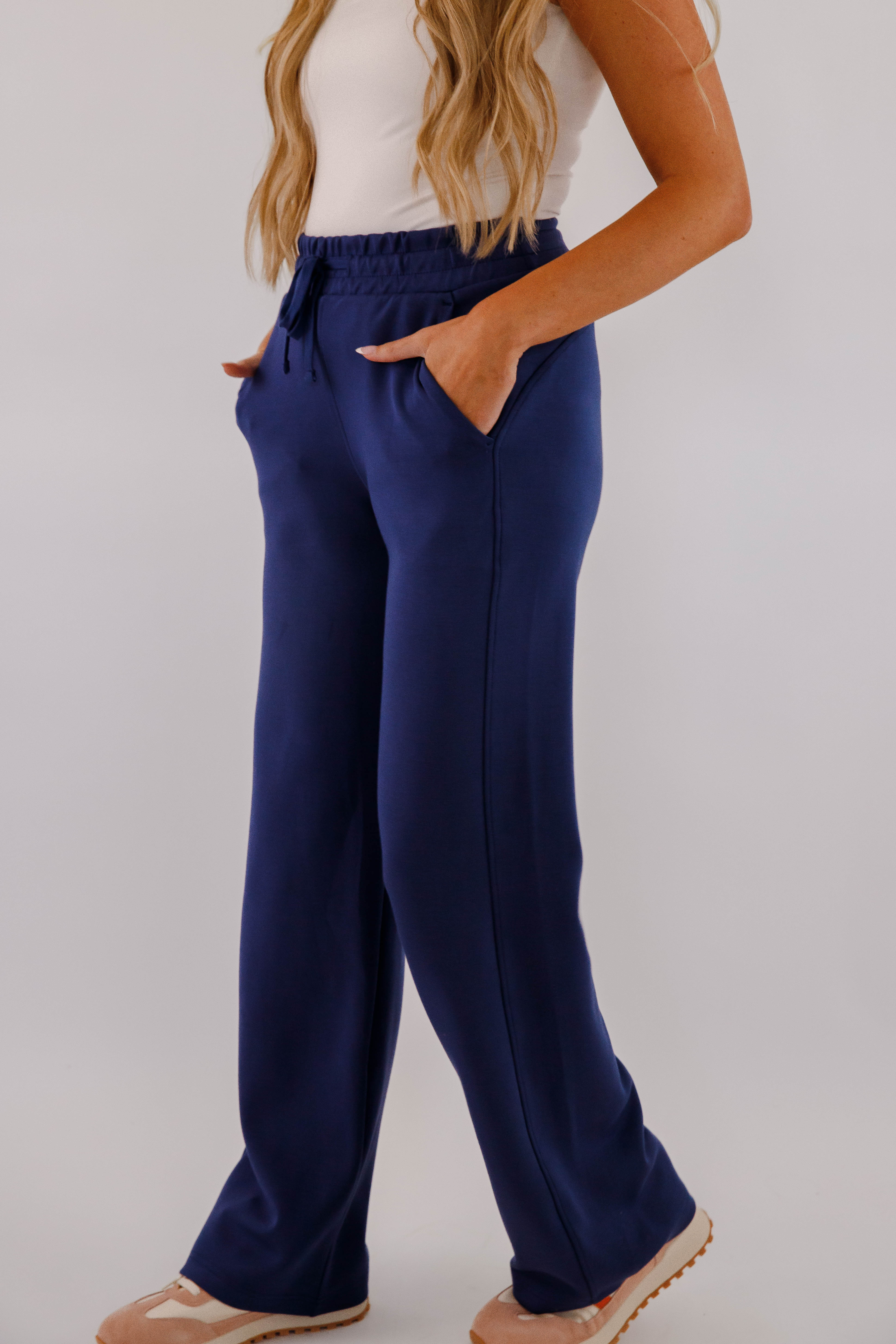 All The Energy Pants-Navy