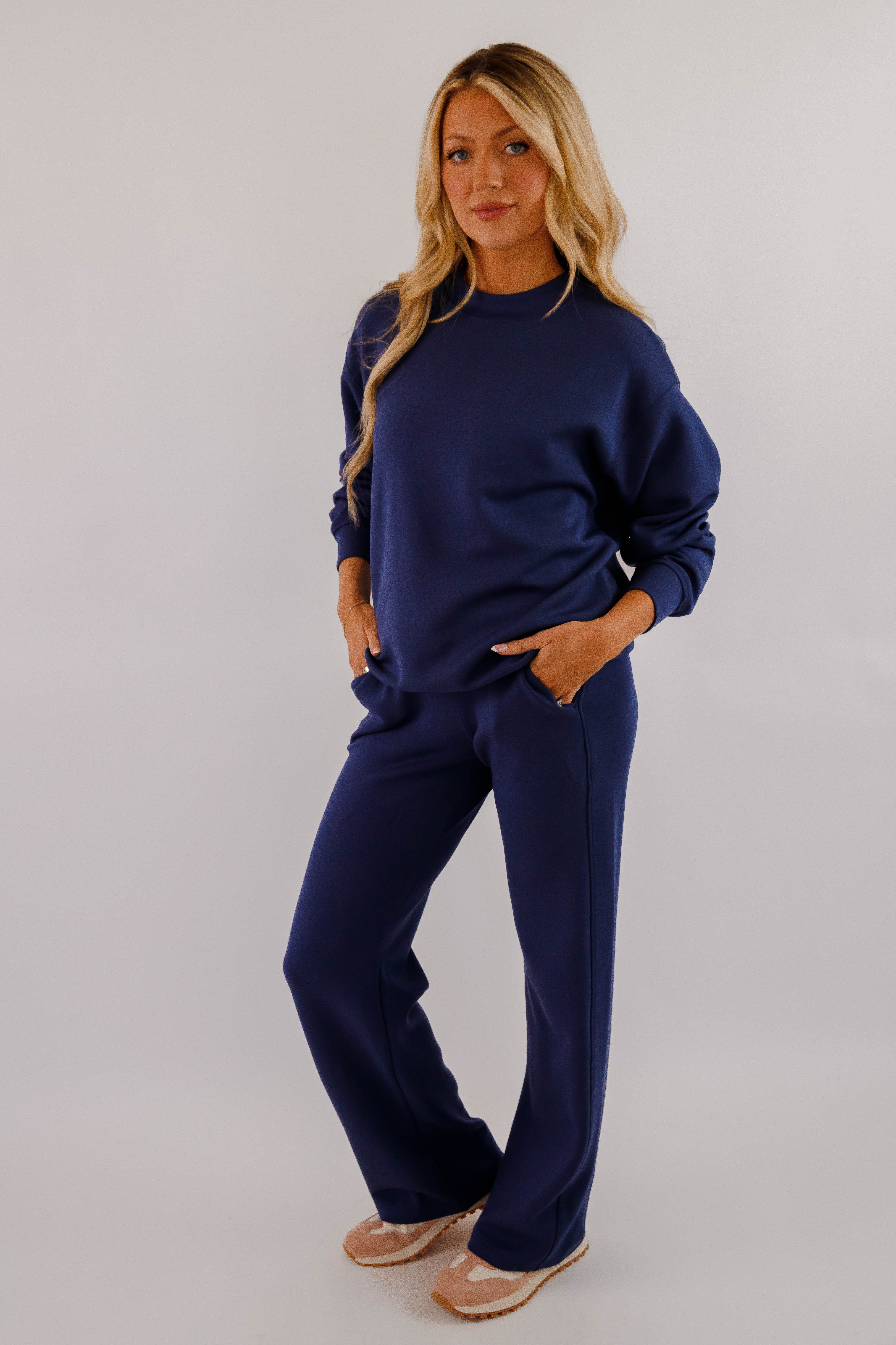 All The Energy Pants-Navy