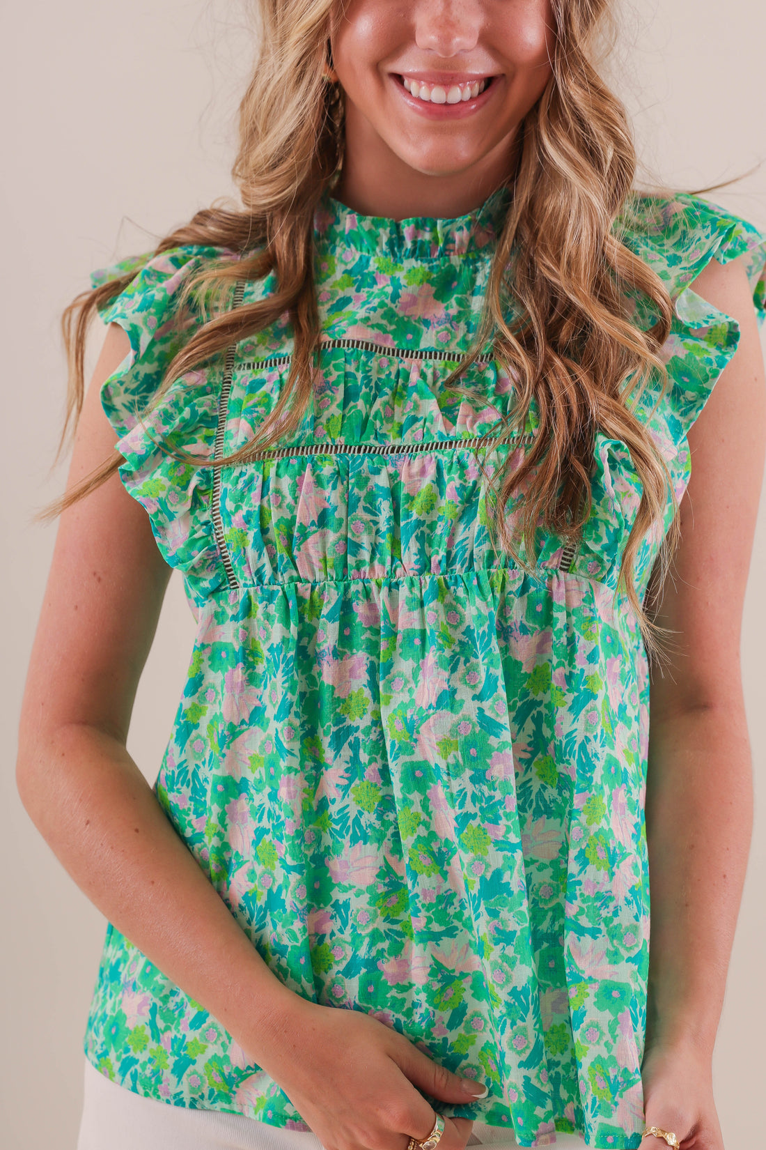 FINAL SALE: Remembering The Times Blouse
