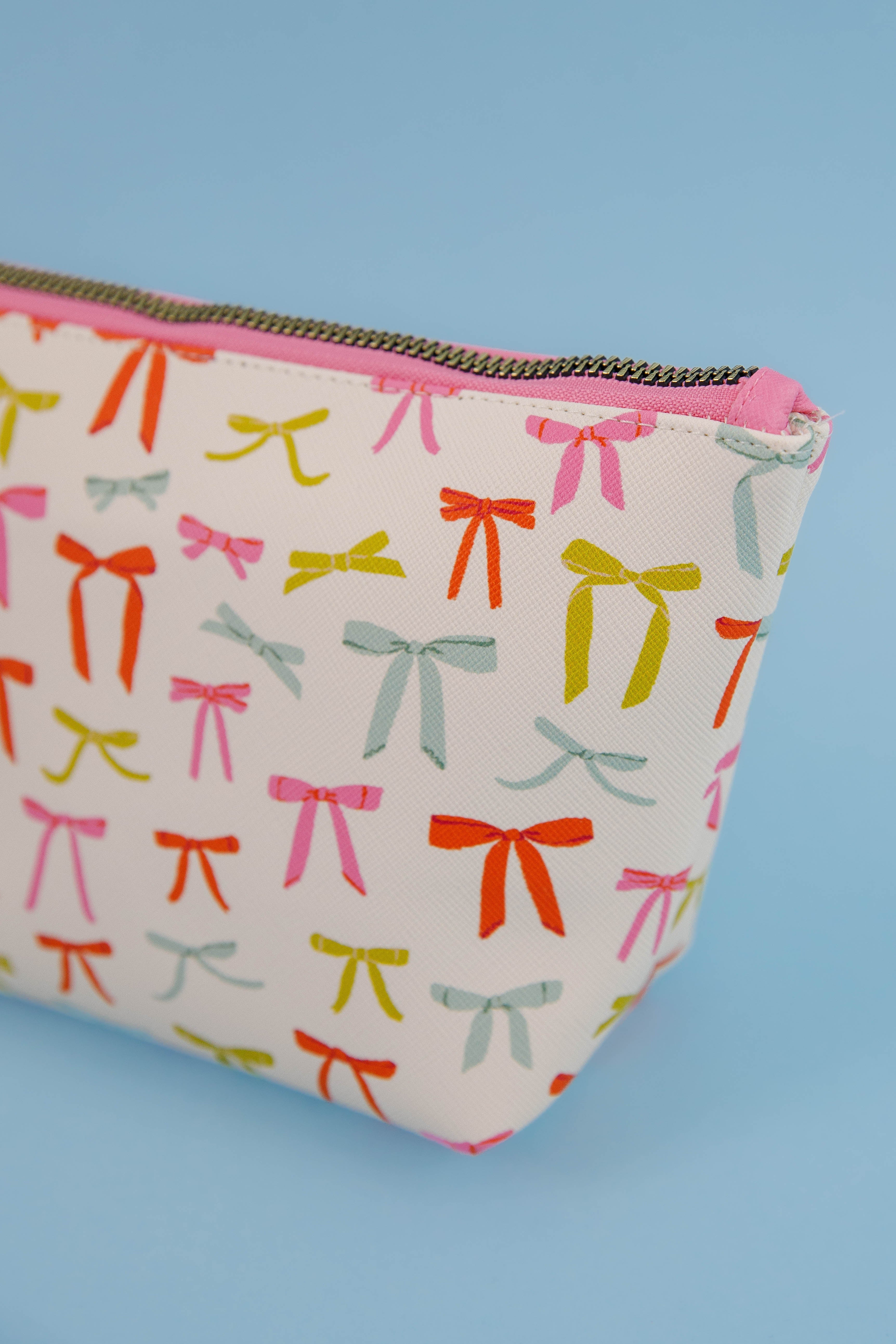 Put a Bow on It Clutch Cosmetic Bag