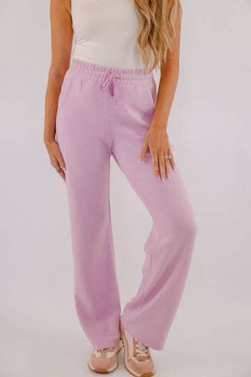 All The Energy Pants-Lilac