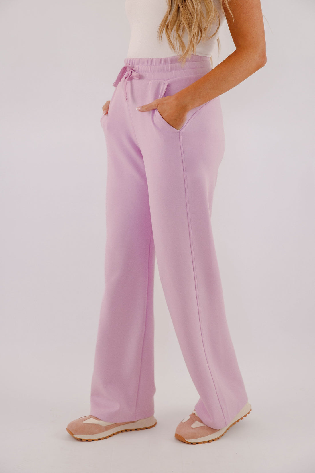 All The Energy Pants-Lilac