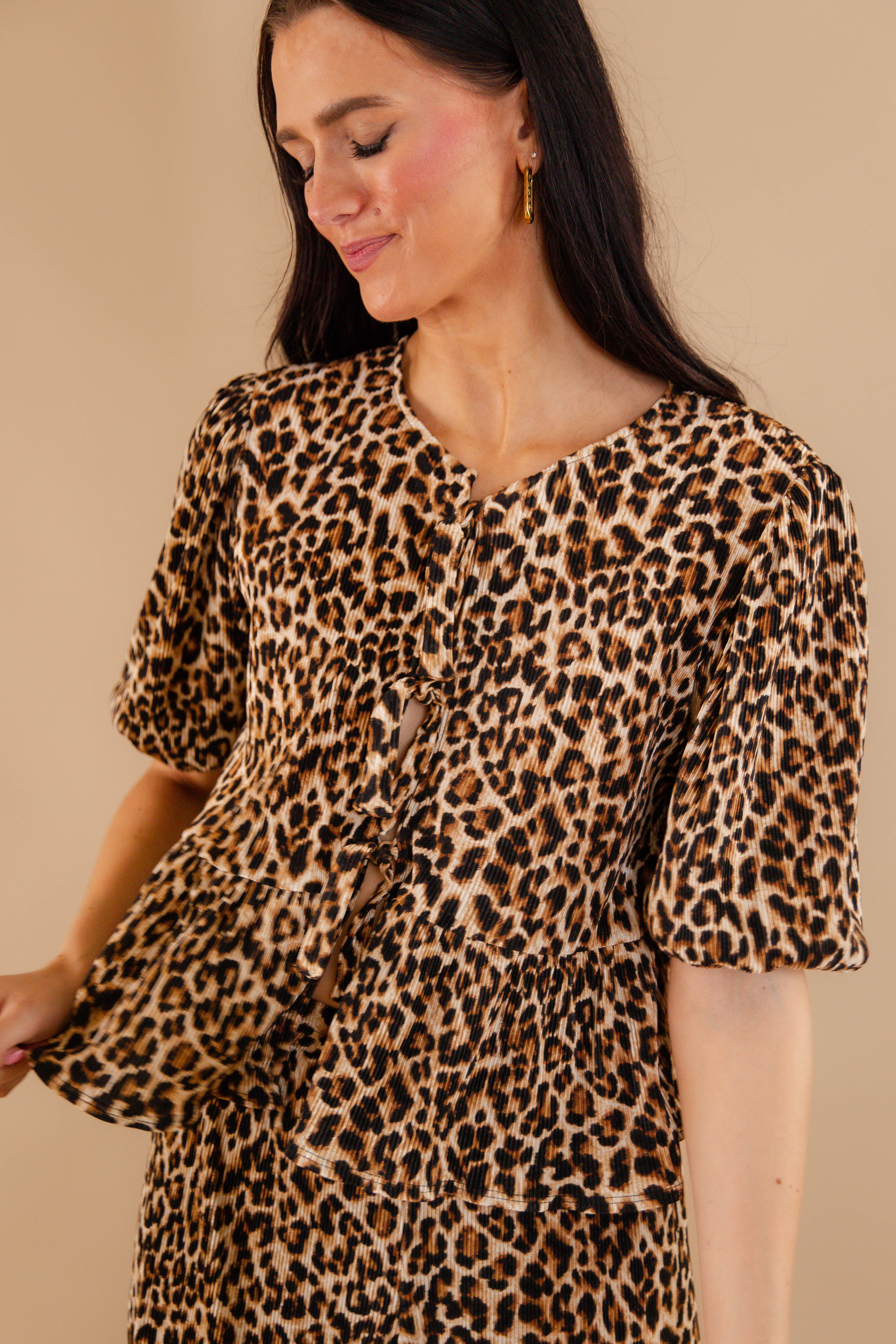 FINAL SALE: More Authenticity Ribbed Blouse