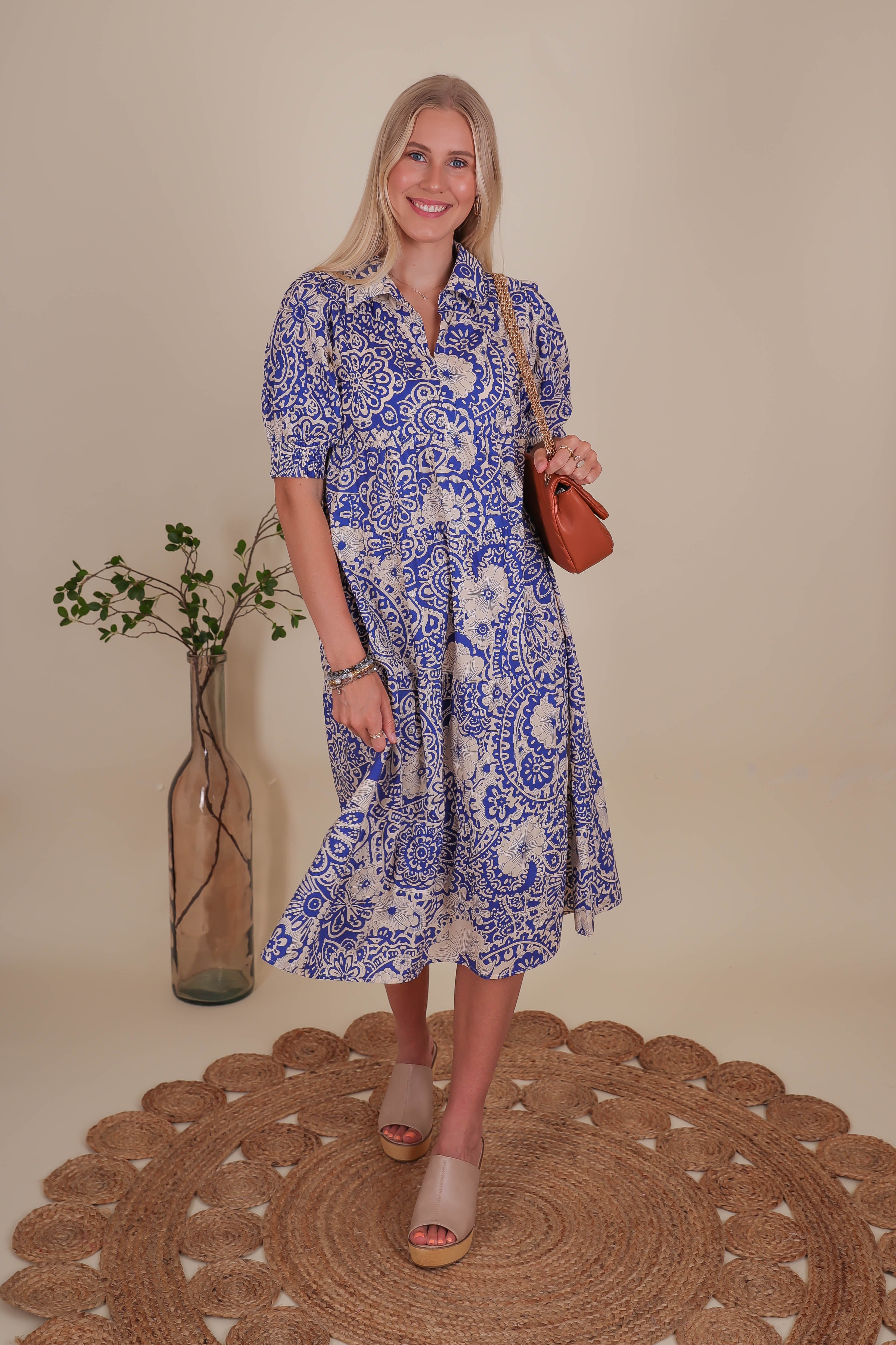 RESTOCK: Flying First Class Midi Dress