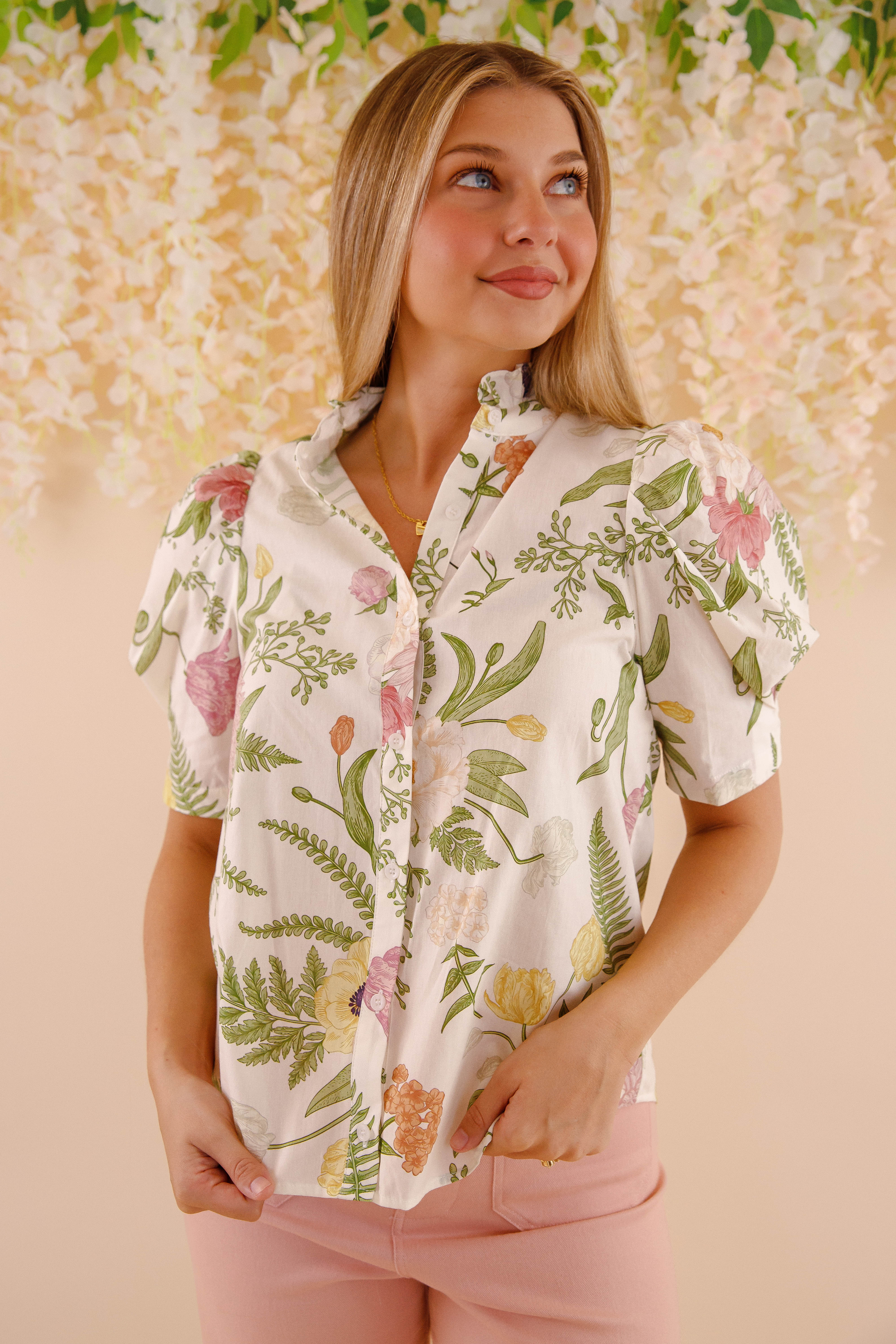 RESTOCK: When Friendship Blooms Blouse