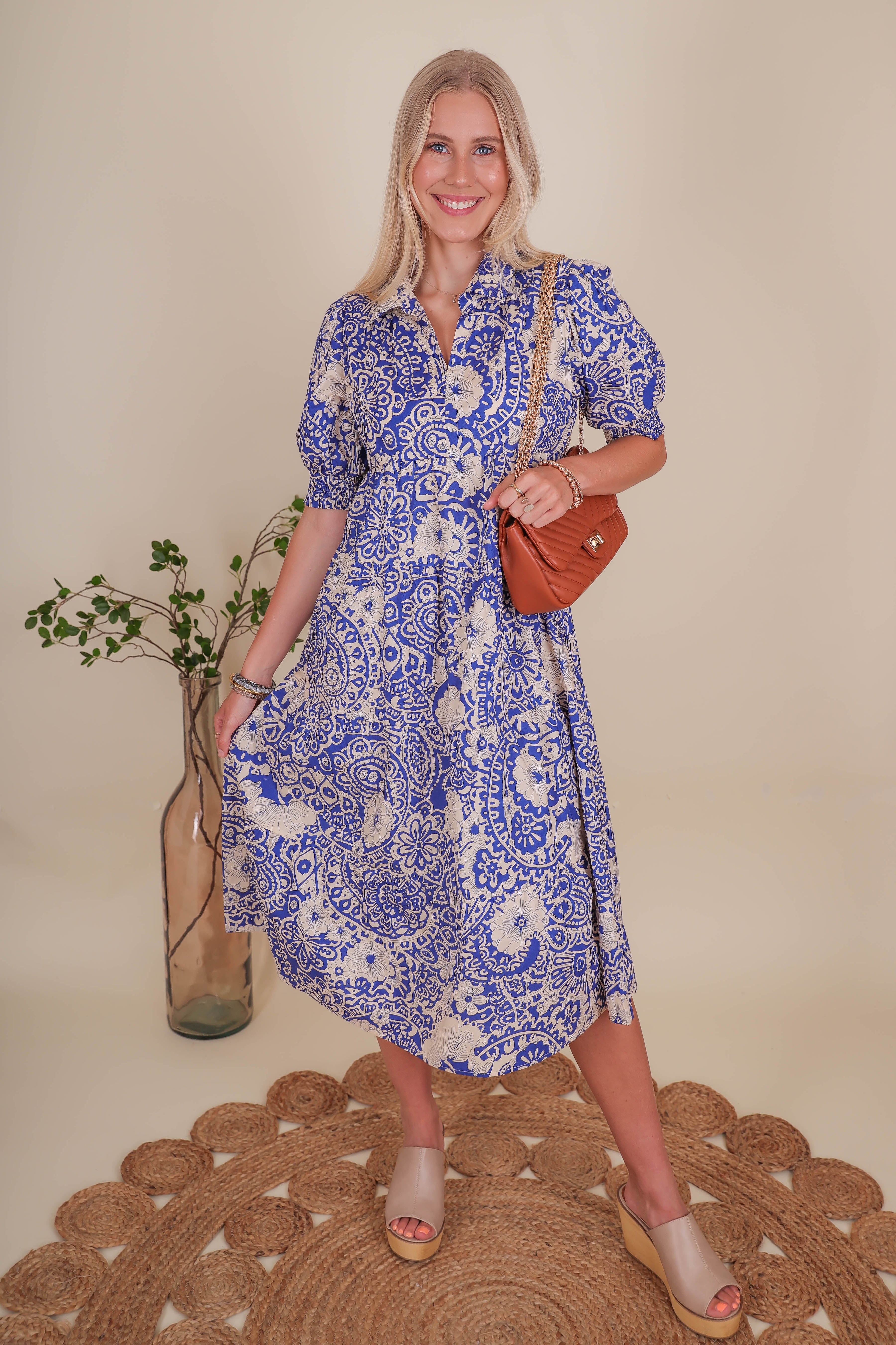 RESTOCK: Flying First Class Midi Dress