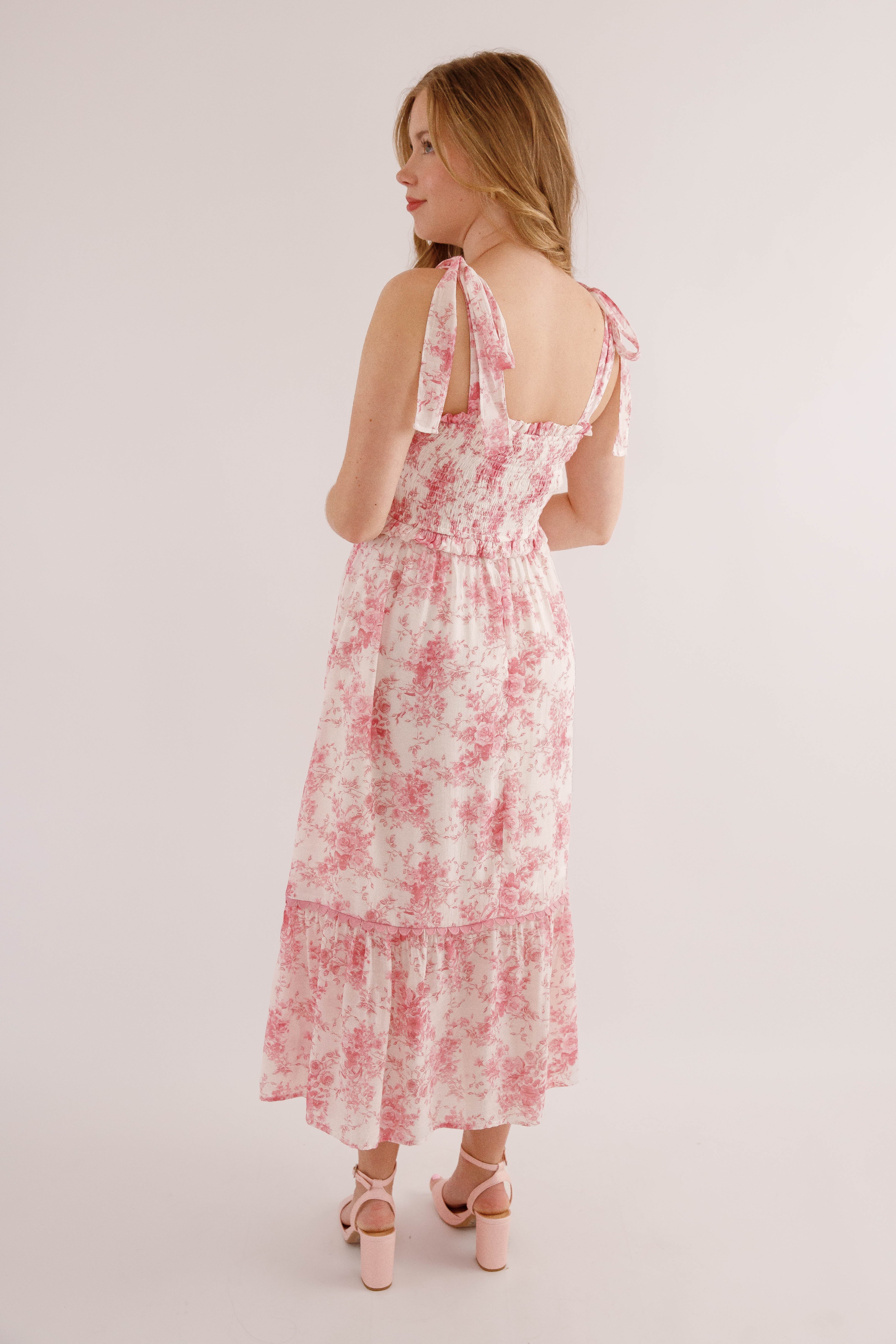 Like A Wish Midi Dress-Mauve